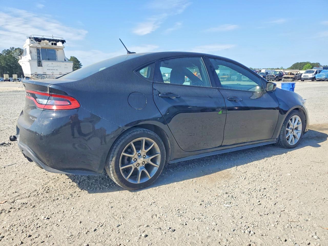 2015 Dodge Dart Sxt Black vin: 1C3CDFBB3FD111473