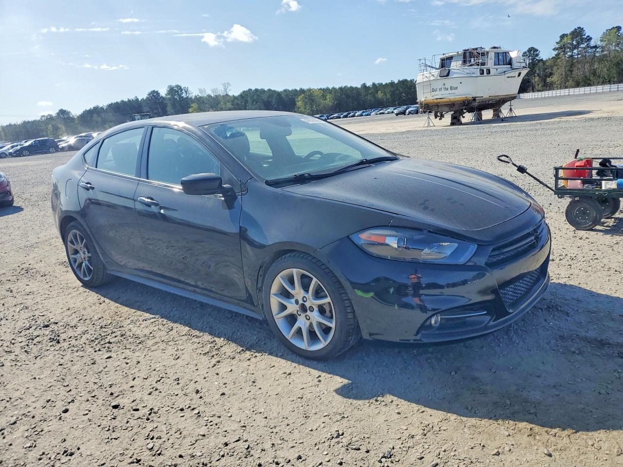 2015 Dodge Dart Sxt Black vin: 1C3CDFBB3FD111473