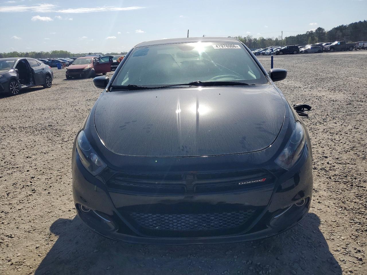 2015 Dodge Dart Sxt Black vin: 1C3CDFBB3FD111473