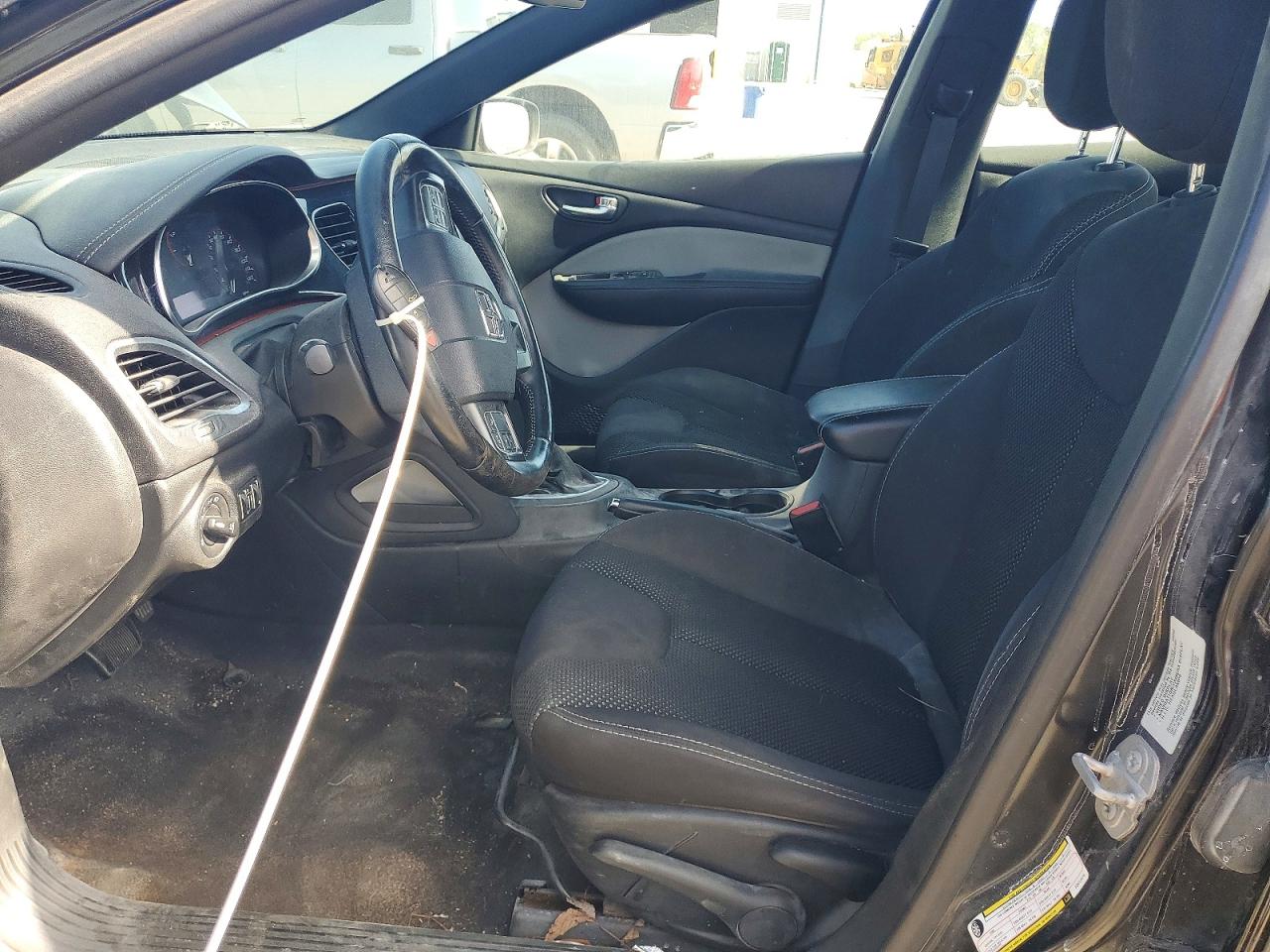 2015 Dodge Dart Sxt Black vin: 1C3CDFBB3FD111473