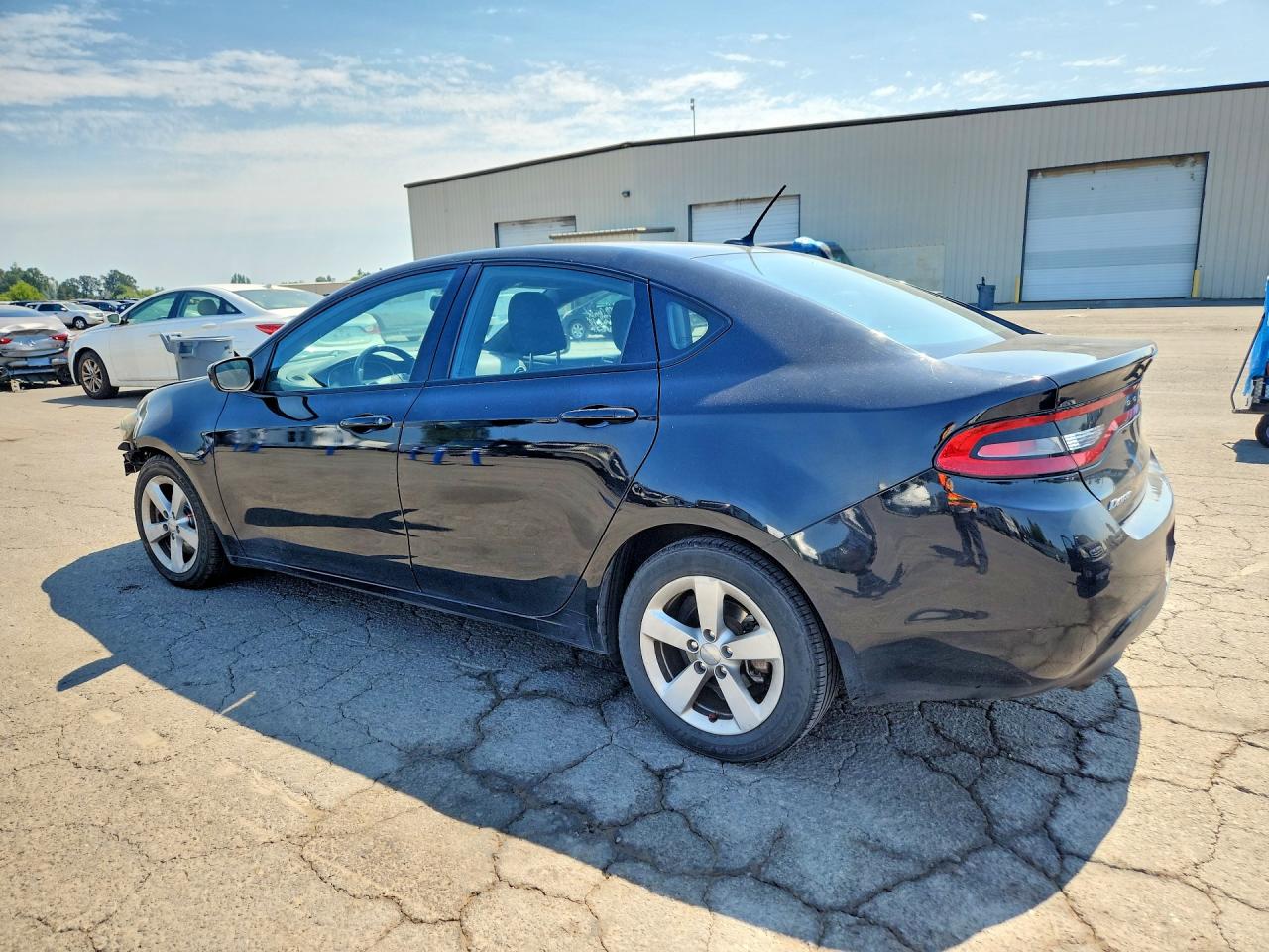 2015 Dodge Dart Sxt Black vin: 1C3CDFBB3FD117418