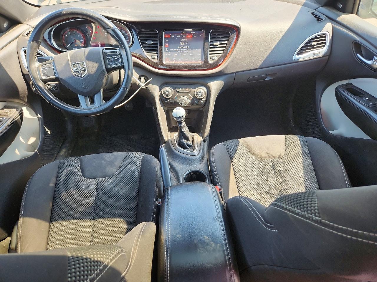 2015 Dodge Dart Sxt Black vin: 1C3CDFBB3FD117418