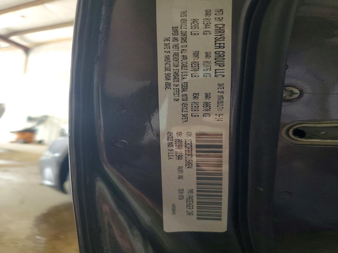 2015 Dodge Dart Sxt Gray vin: 1C3CDFBB3FD150824