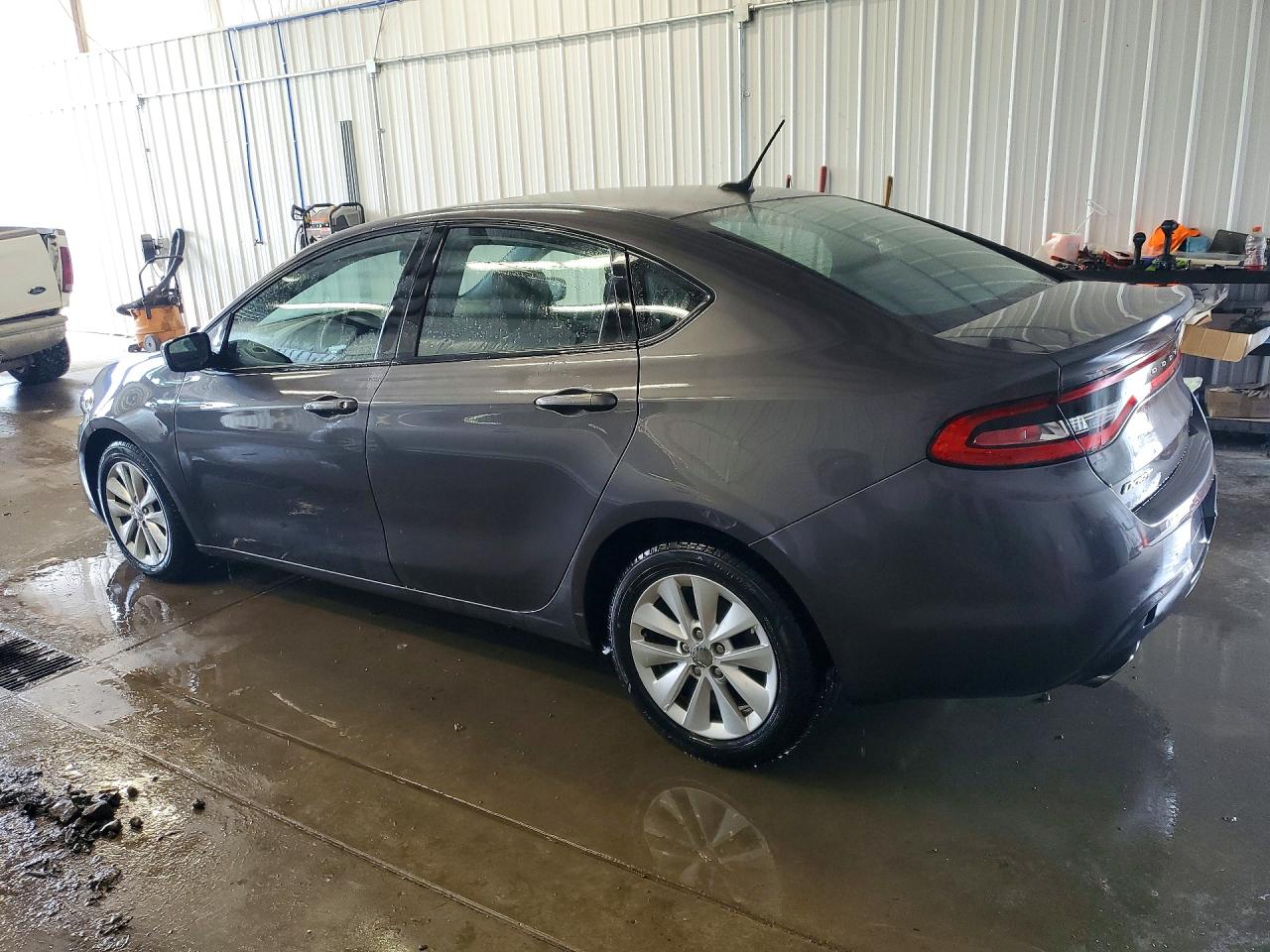 2015 Dodge Dart Sxt Gray vin: 1C3CDFBB3FD150824