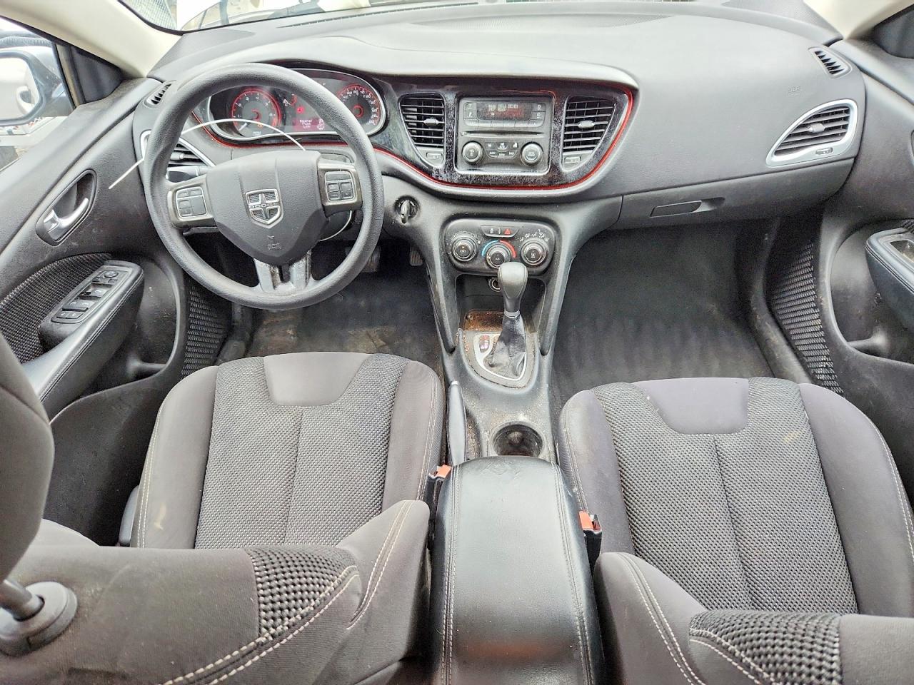 2015 Dodge Dart Sxt Silver vin: 1C3CDFBB3FD193463