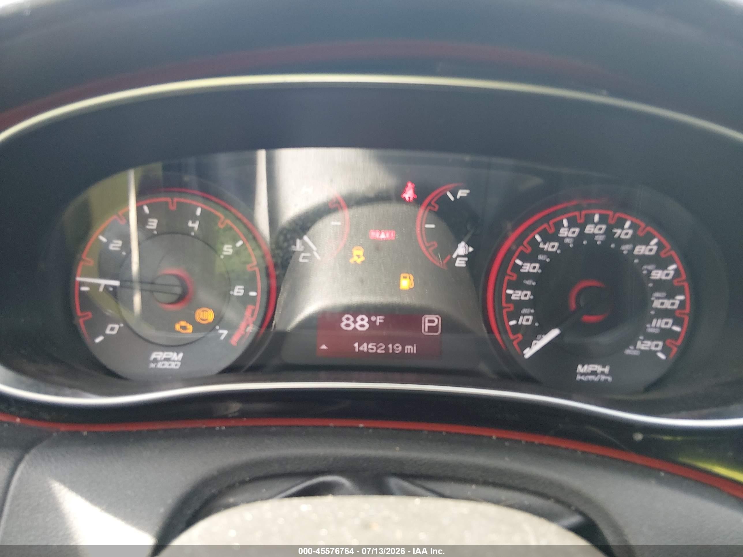 2015 Dodge Dart Sxt Orange vin: 1C3CDFBB3FD252947