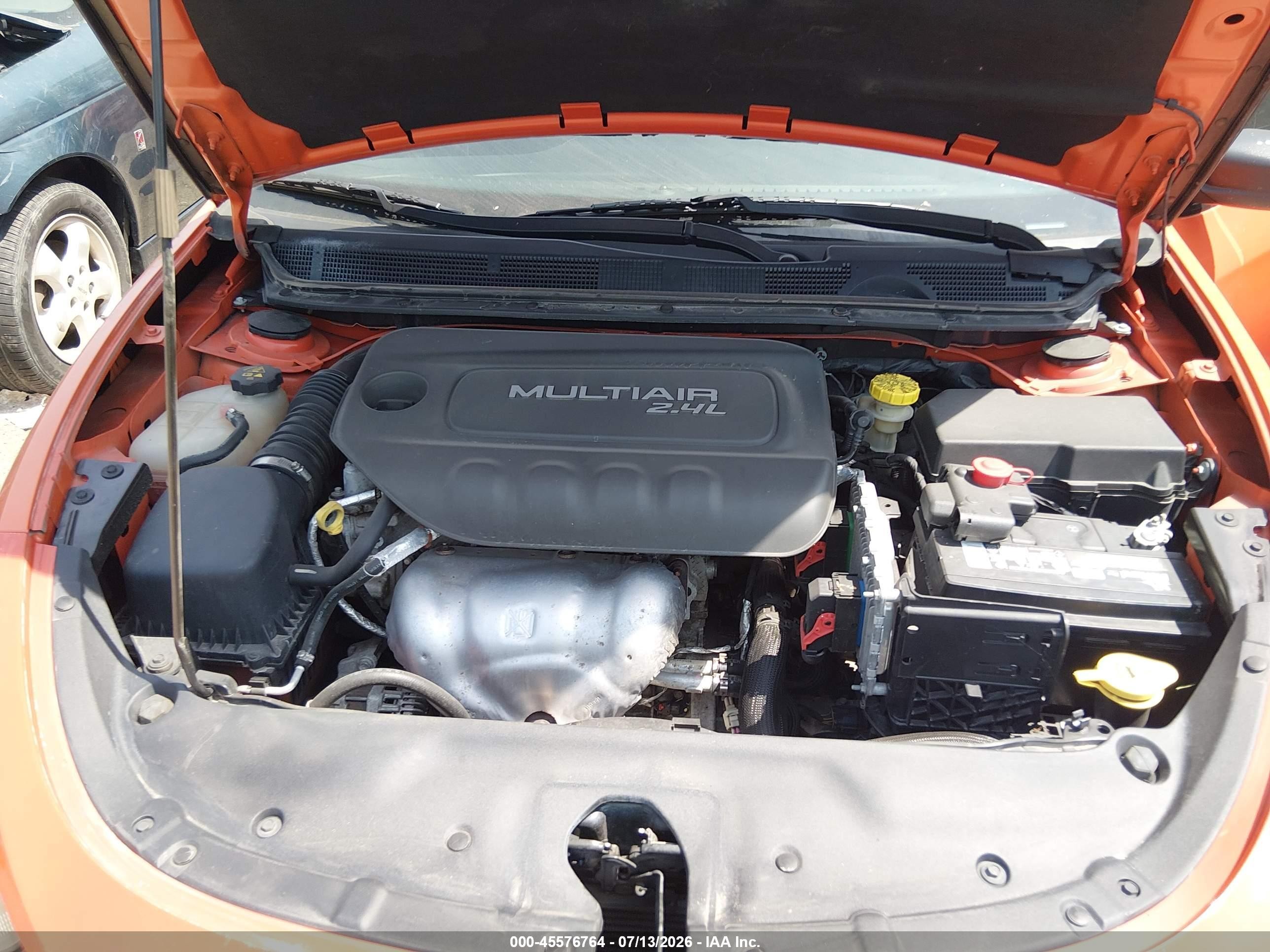 2015 Dodge Dart Sxt Orange vin: 1C3CDFBB3FD252947