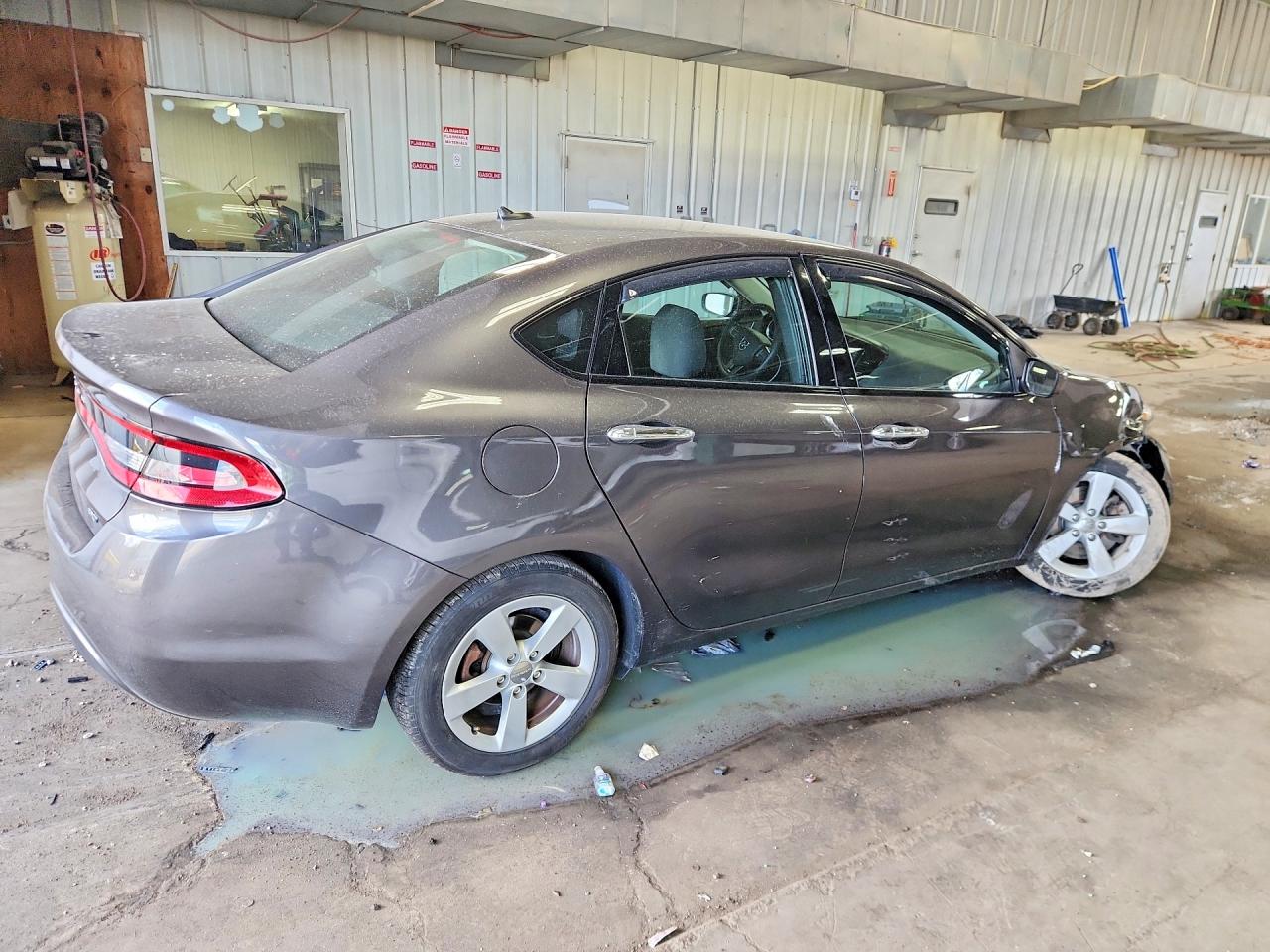 2015 Dodge Dart Sxt Gray vin: 1C3CDFBB3FD265116