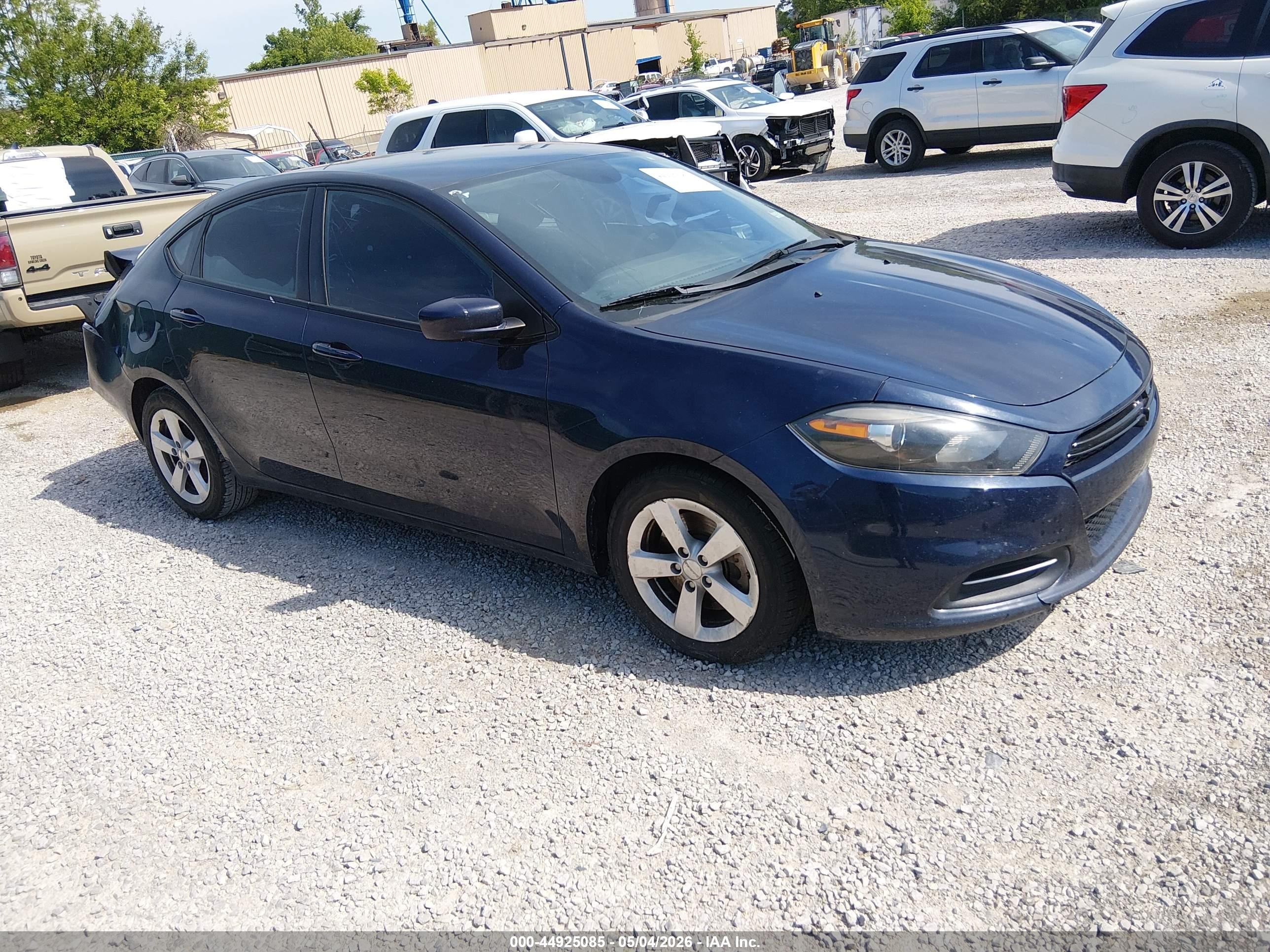2015 Dodge Dart Sxt Dark Blue vin: 1C3CDFBB3FD265763