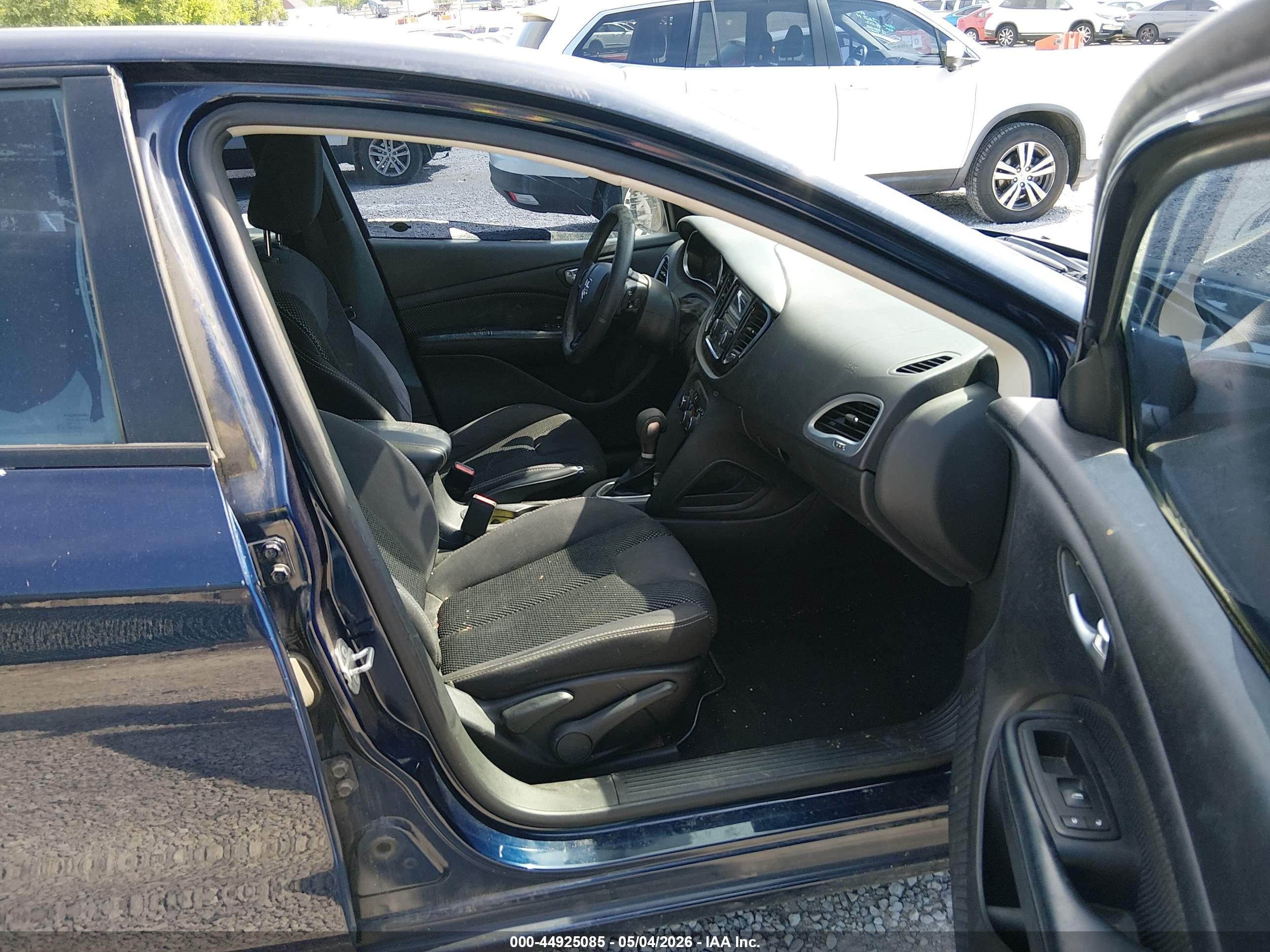 2015 Dodge Dart Sxt Dark Blue vin: 1C3CDFBB3FD265763