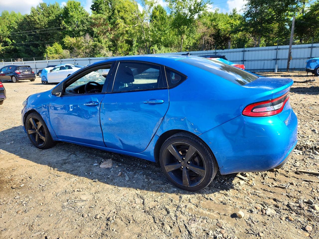 2015 Dodge Dart Sxt Blue vin: 1C3CDFBB3FD276262