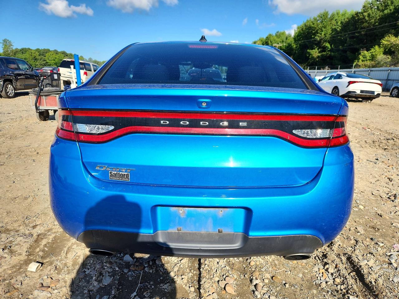 2015 Dodge Dart Sxt Blue vin: 1C3CDFBB3FD276262