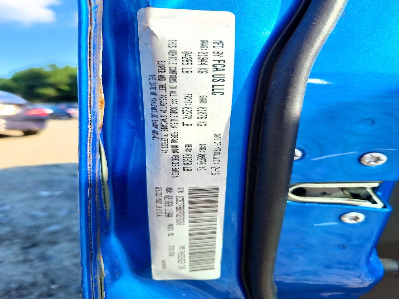 2015 Dodge Dart Sxt Blue vin: 1C3CDFBB3FD276262