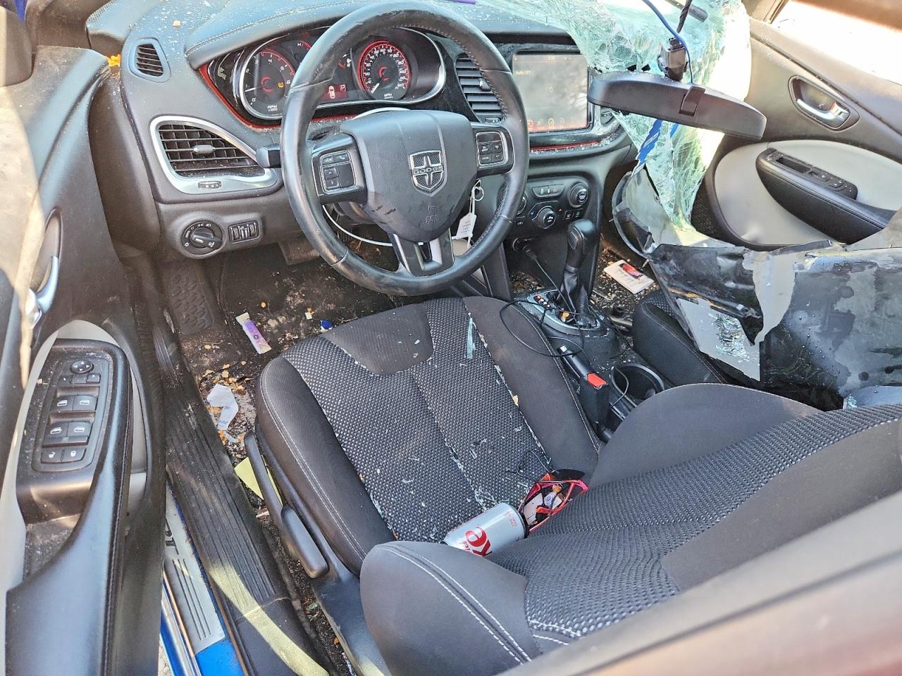 2015 Dodge Dart Sxt Blue vin: 1C3CDFBB3FD276262