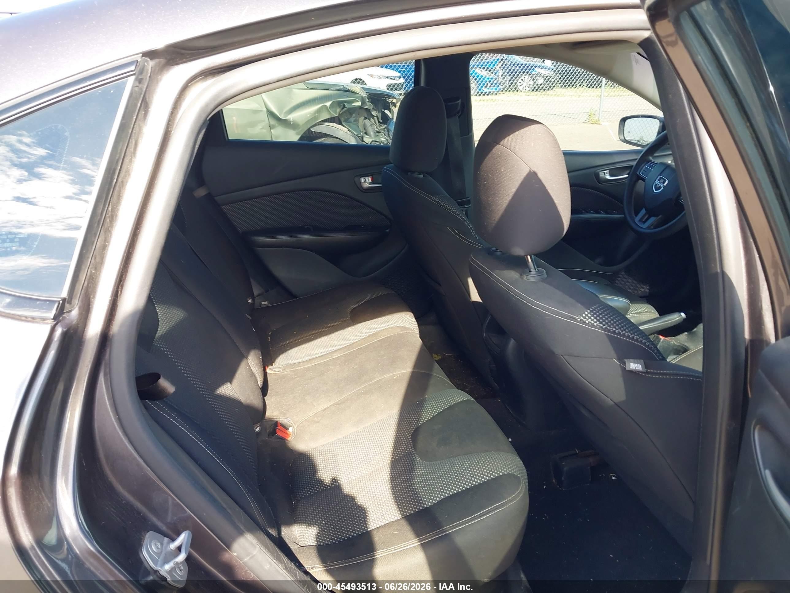 2015 Dodge Dart Sxt Gray vin: 1C3CDFBB3FD364440