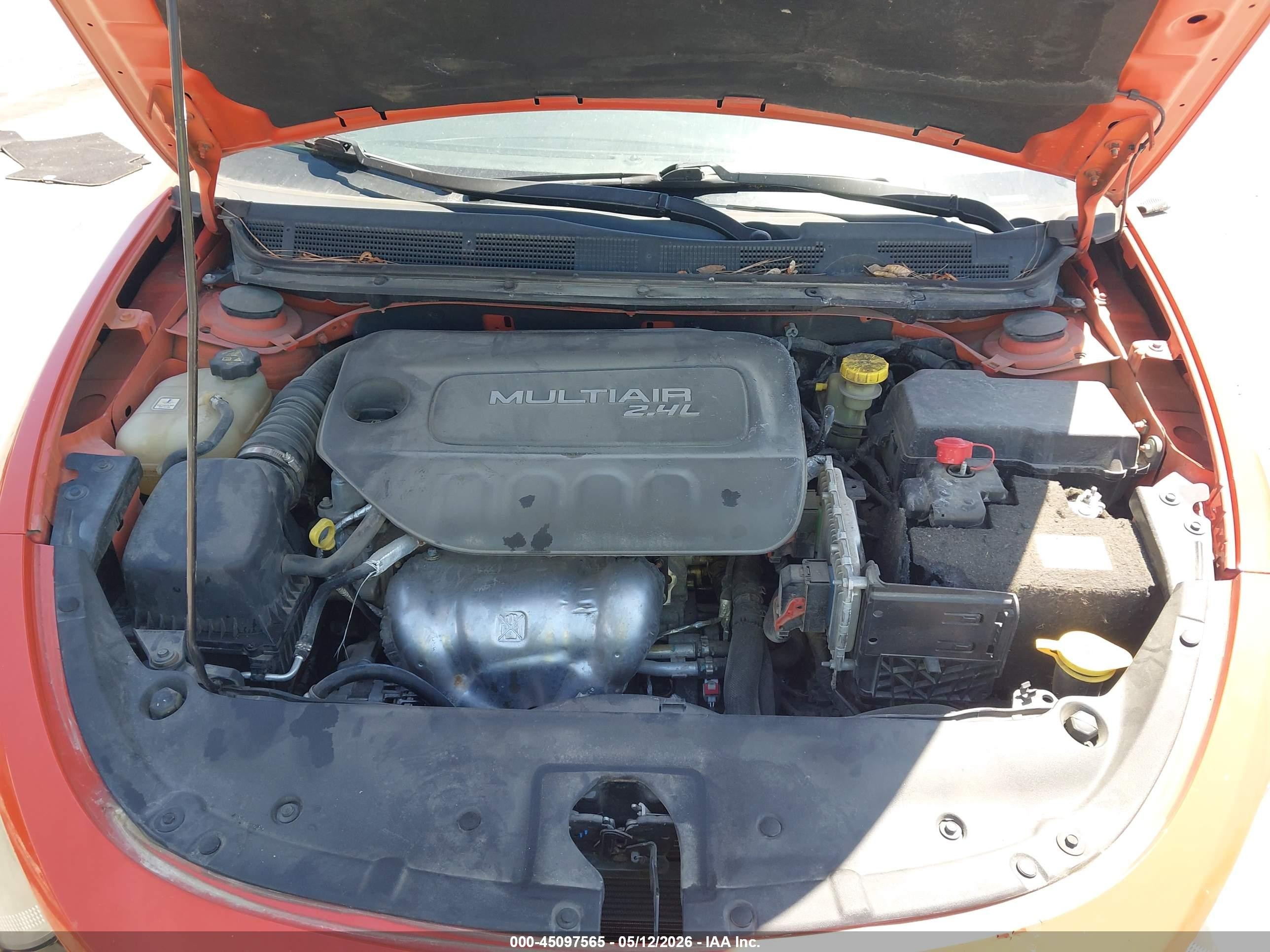 2015 Dodge Dart Sxt Orange vin: 1C3CDFBB3FD375843