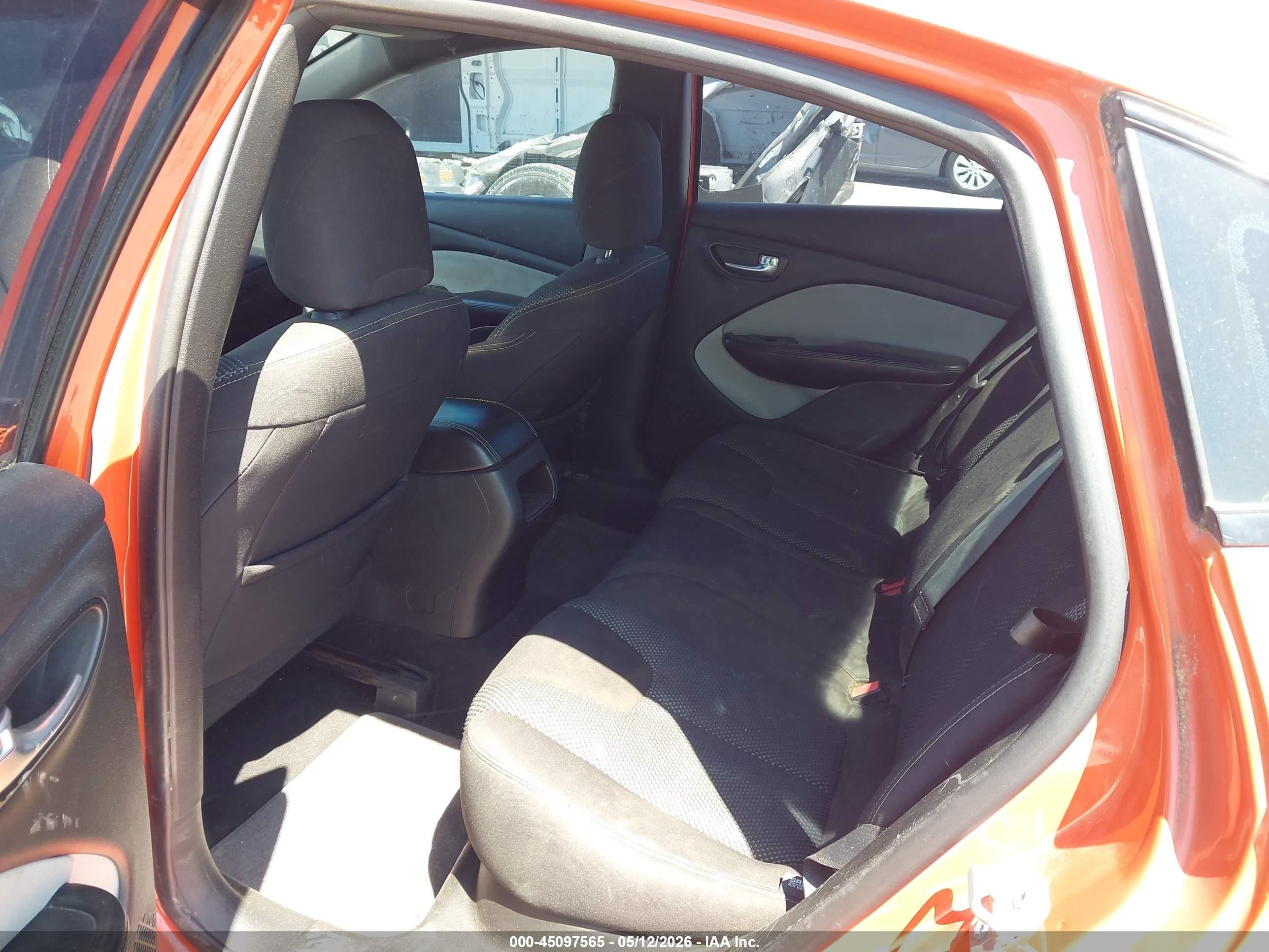 2015 Dodge Dart Sxt Orange vin: 1C3CDFBB3FD375843