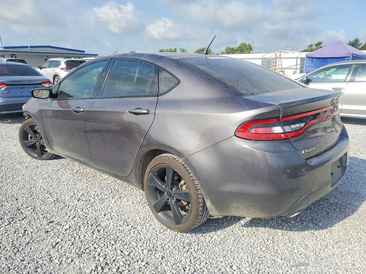 2015 Dodge Dart Sxt Серый vin: 1C3CDFBB3FD378354
