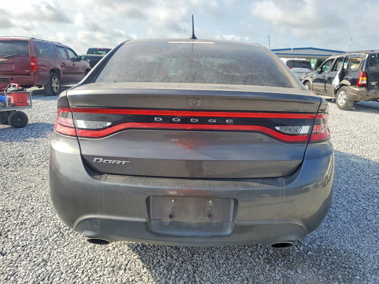 2015 Dodge Dart Sxt Серый vin: 1C3CDFBB3FD378354