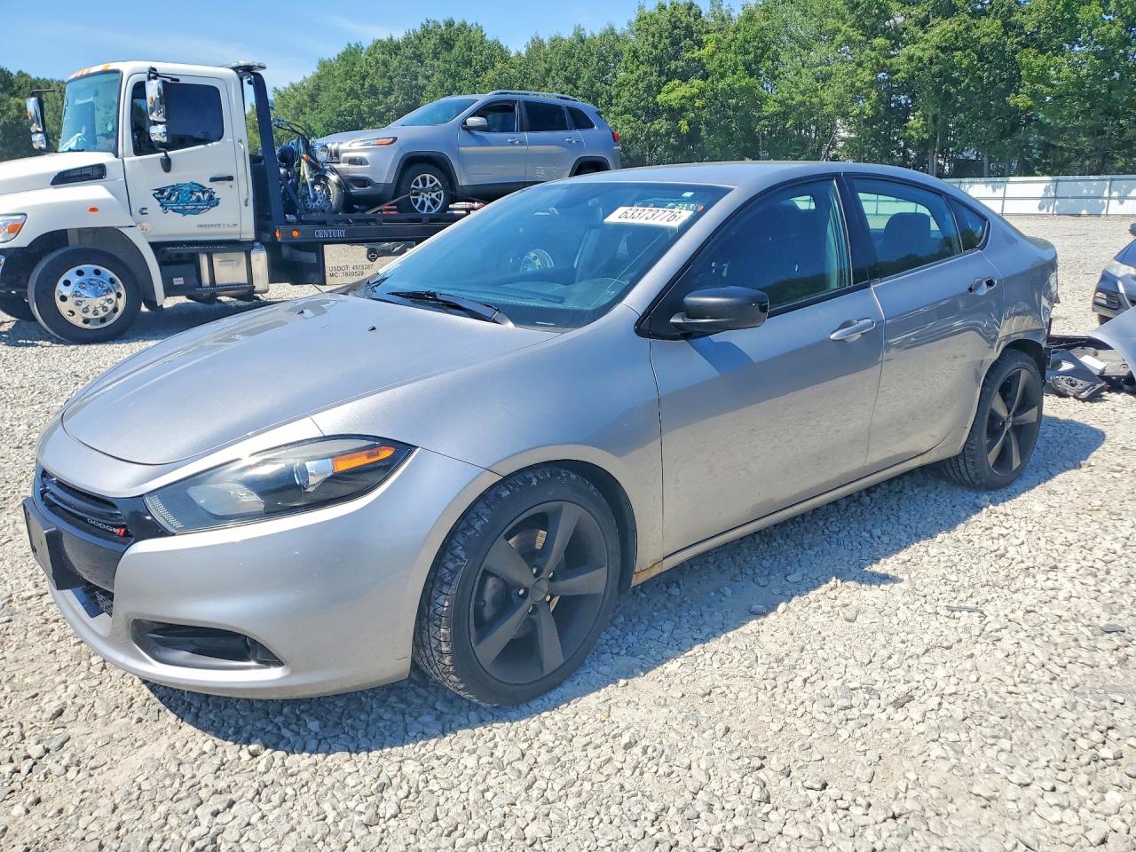 2015 Dodge Dart Sxt Gray vin: 1C3CDFBB3FD422062