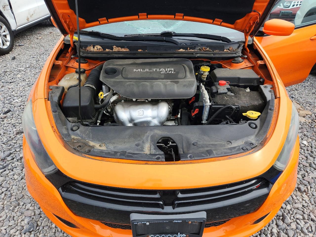 2014 Dodge Dart Sxt Orange vin: 1C3CDFBB4ED668102