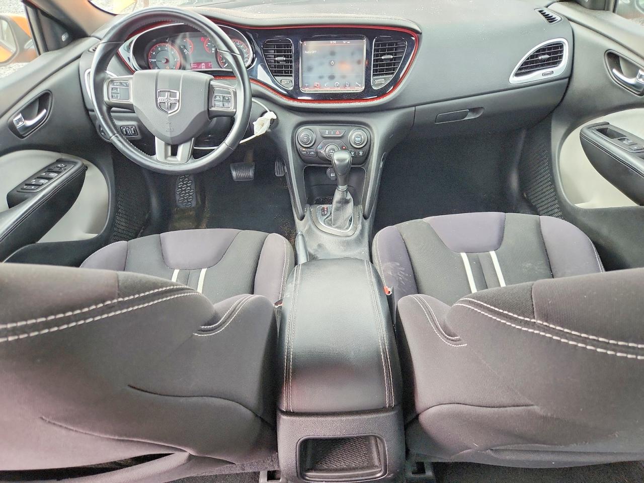 2014 Dodge Dart Sxt Orange vin: 1C3CDFBB4ED668102