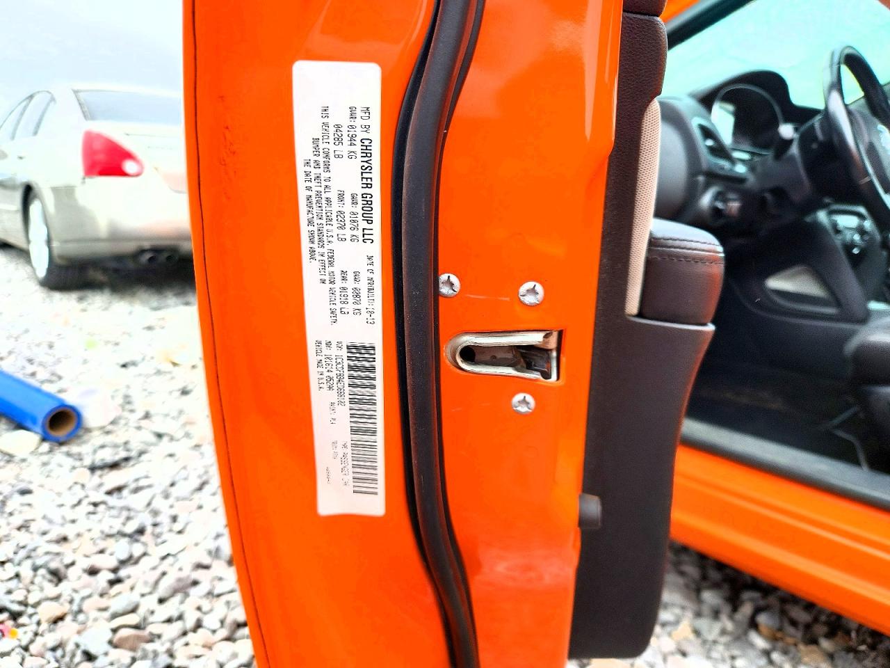 2014 Dodge Dart Sxt Orange vin: 1C3CDFBB4ED668102