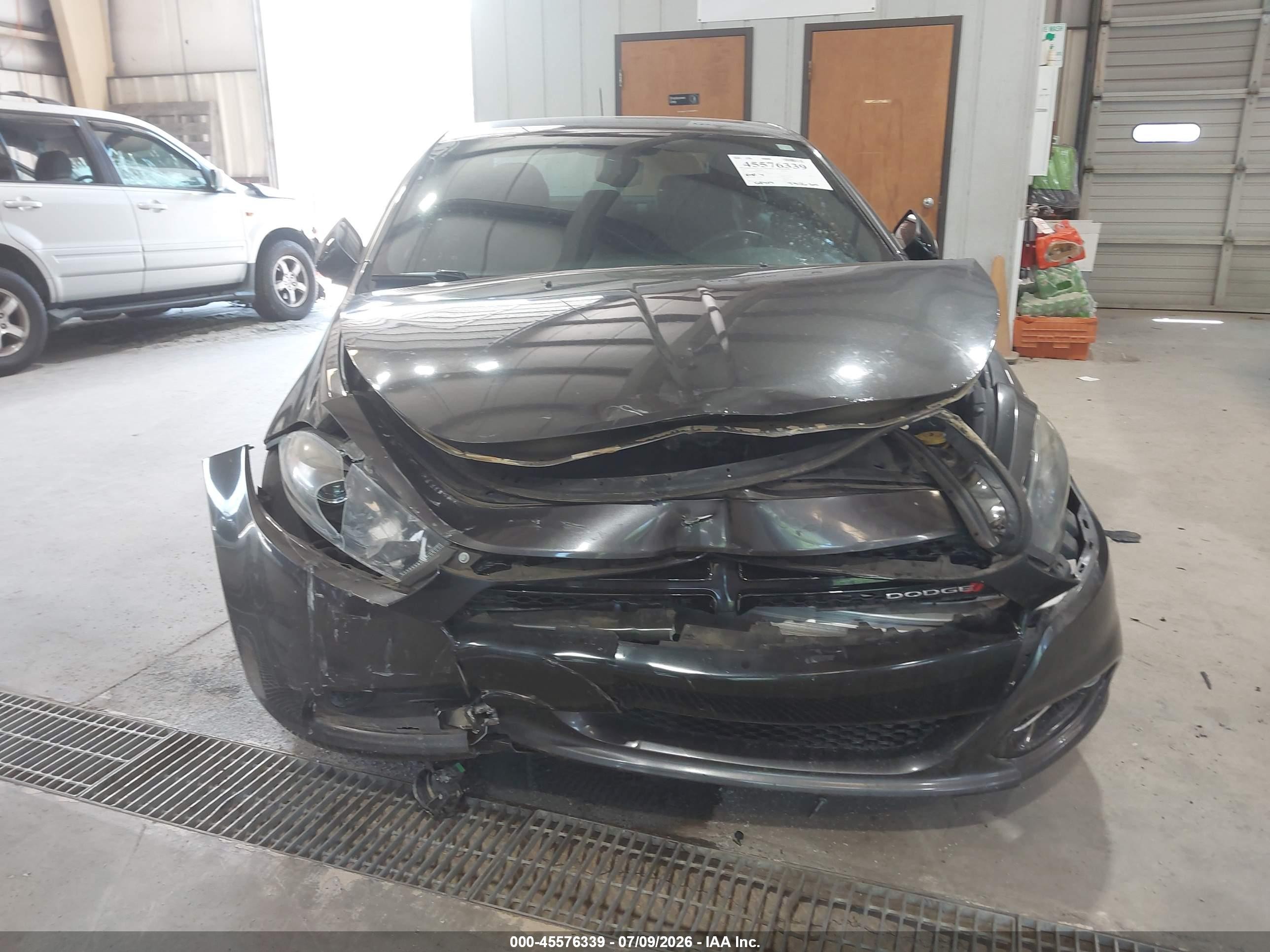 2014 Dodge Dart Sxt Gray vin: 1C3CDFBB4ED775960