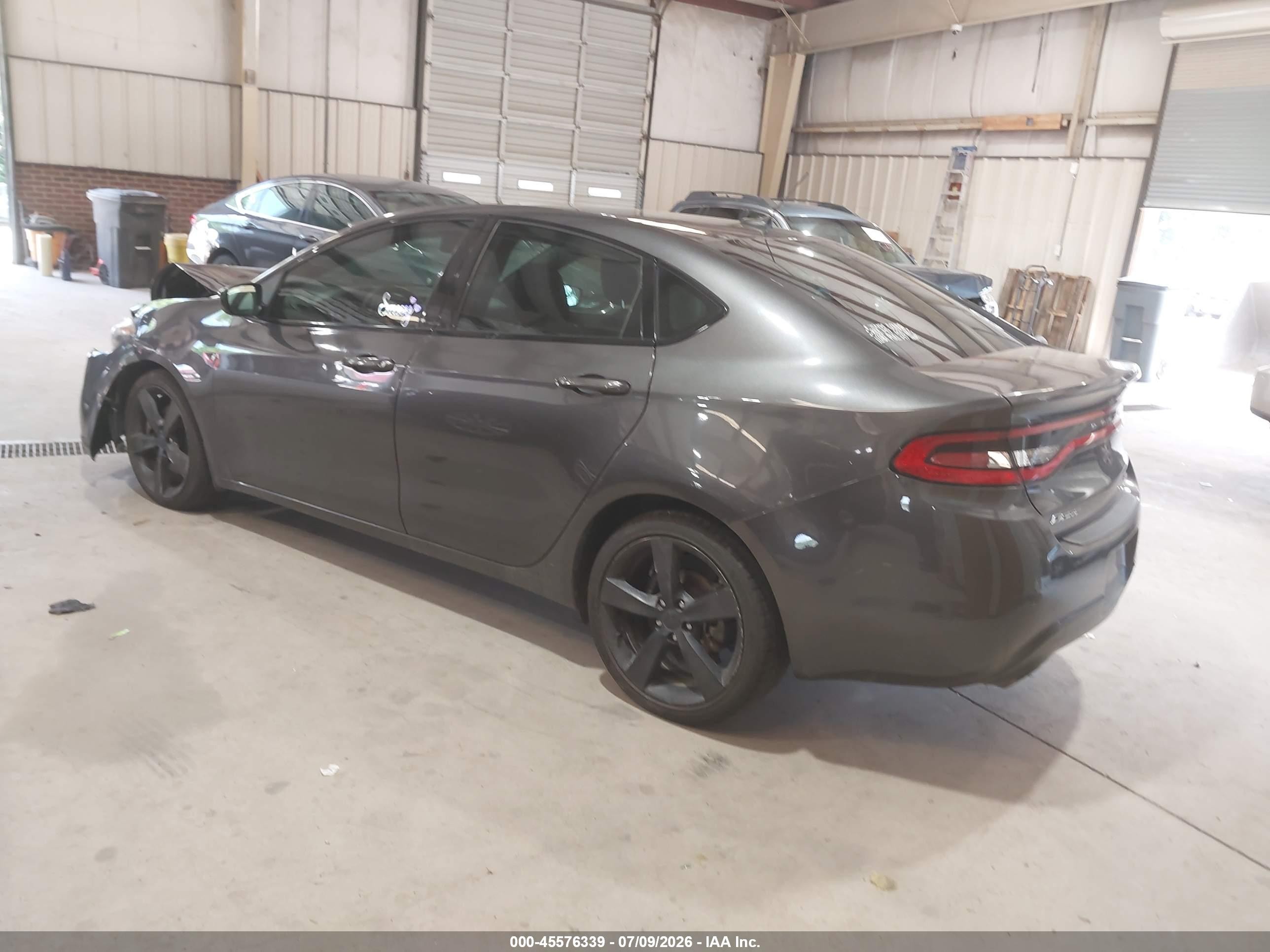 2014 Dodge Dart Sxt Gray vin: 1C3CDFBB4ED775960