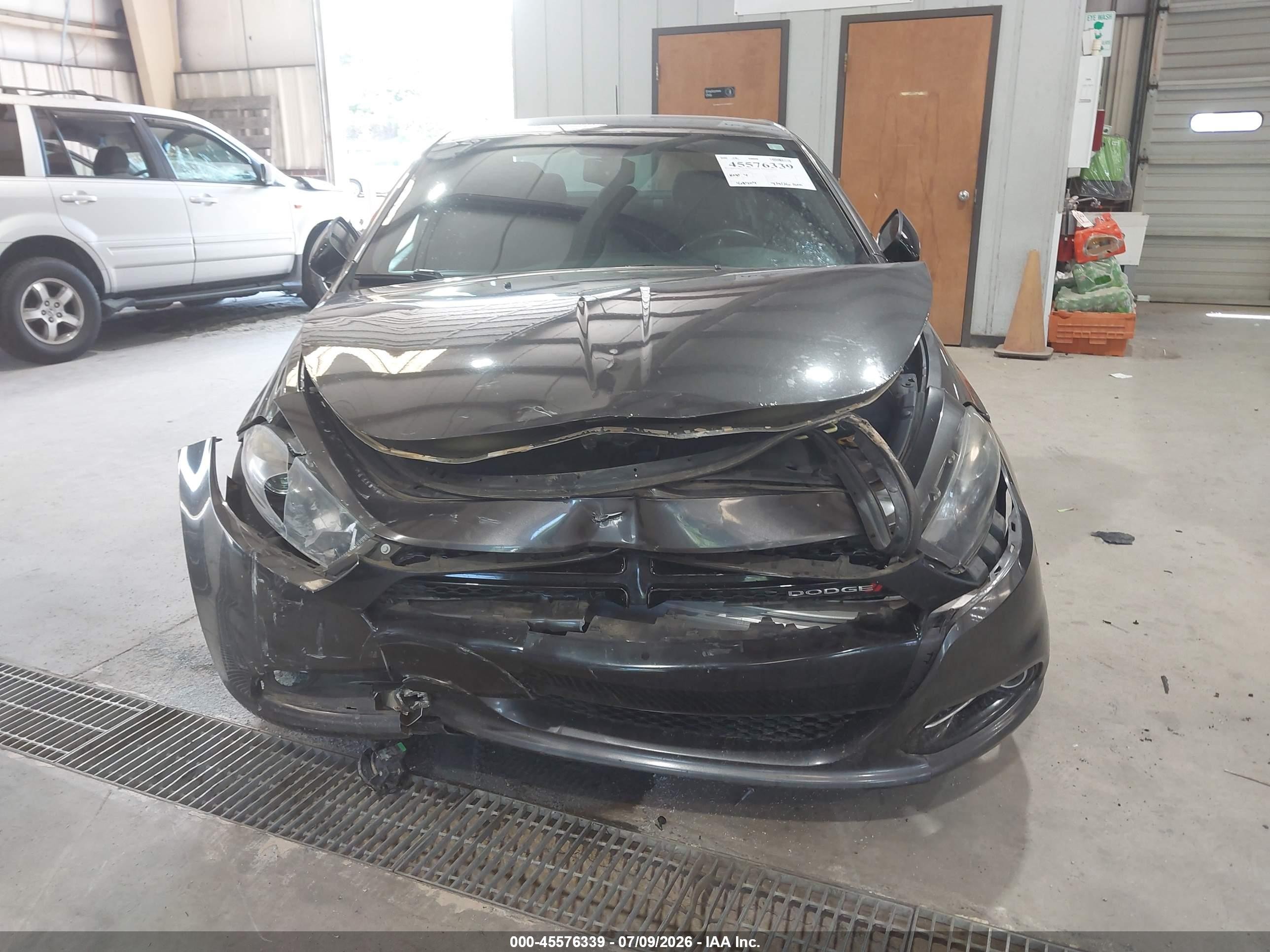 2014 Dodge Dart Sxt Gray vin: 1C3CDFBB4ED775960