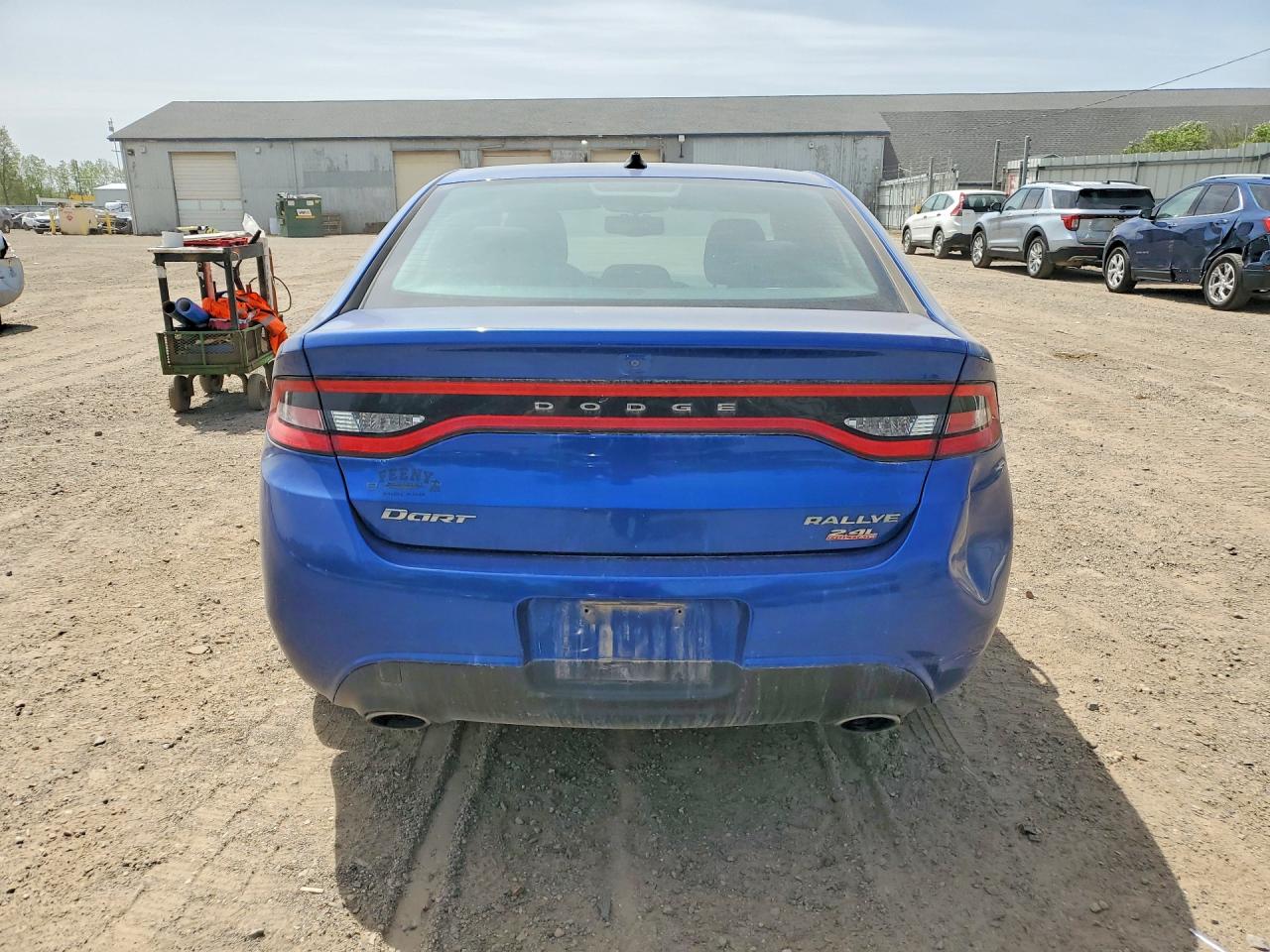 2014 Dodge Dart Sxt Blue vin: 1C3CDFBB4ED866985