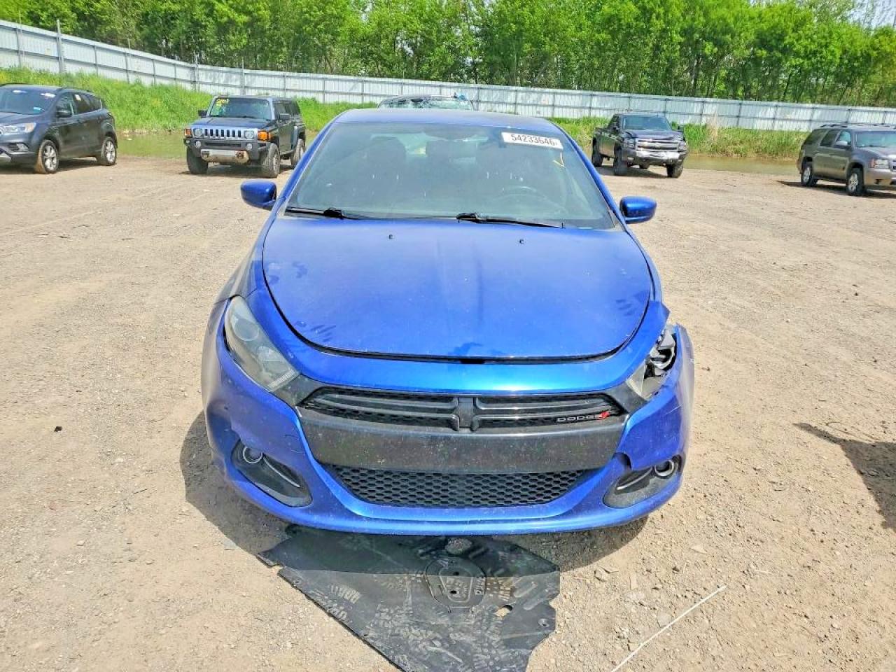 2014 Dodge Dart Sxt Blue vin: 1C3CDFBB4ED866985