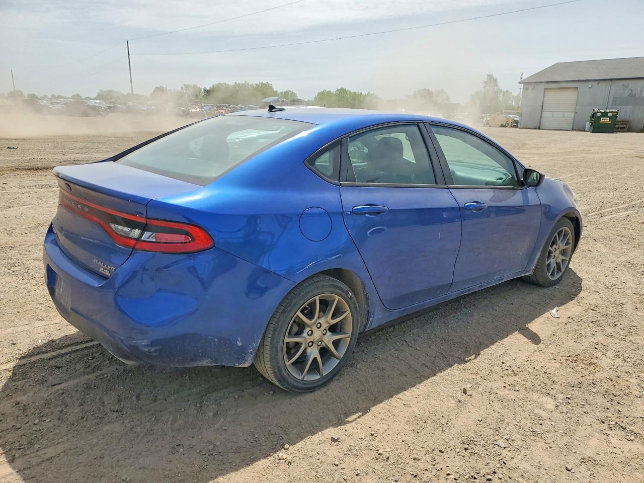 2014 Dodge Dart Sxt Blue vin: 1C3CDFBB4ED866985