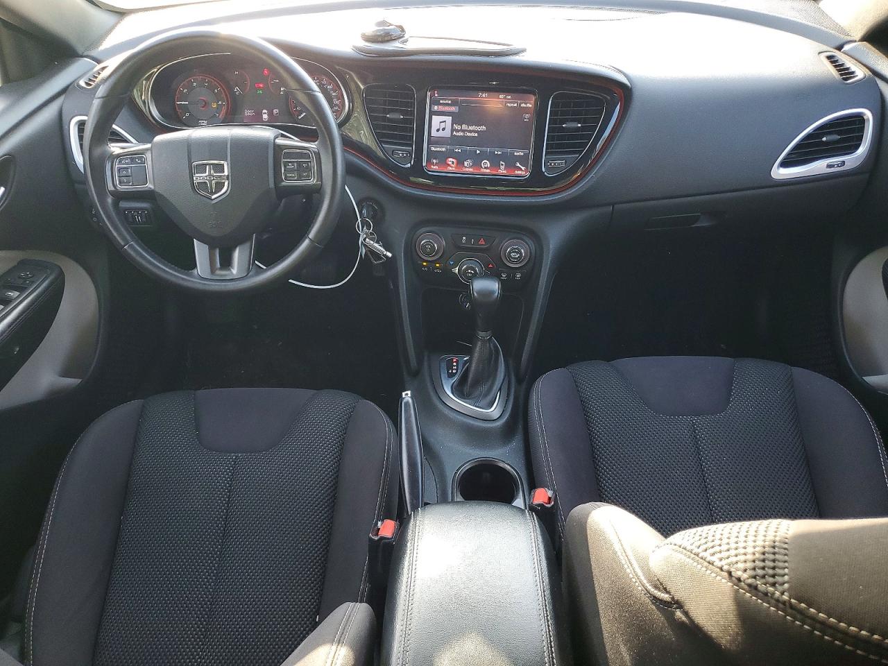 2015 Dodge Dart Sxt White vin: 1C3CDFBB4FD213350