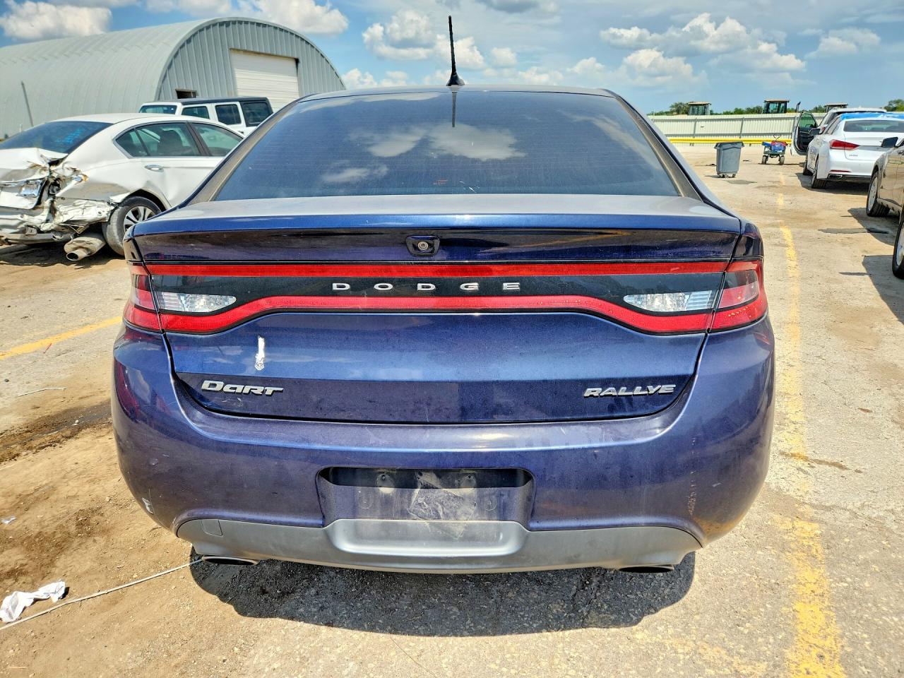 2015 Dodge Dart Sxt Blue vin: 1C3CDFBB4FD213509