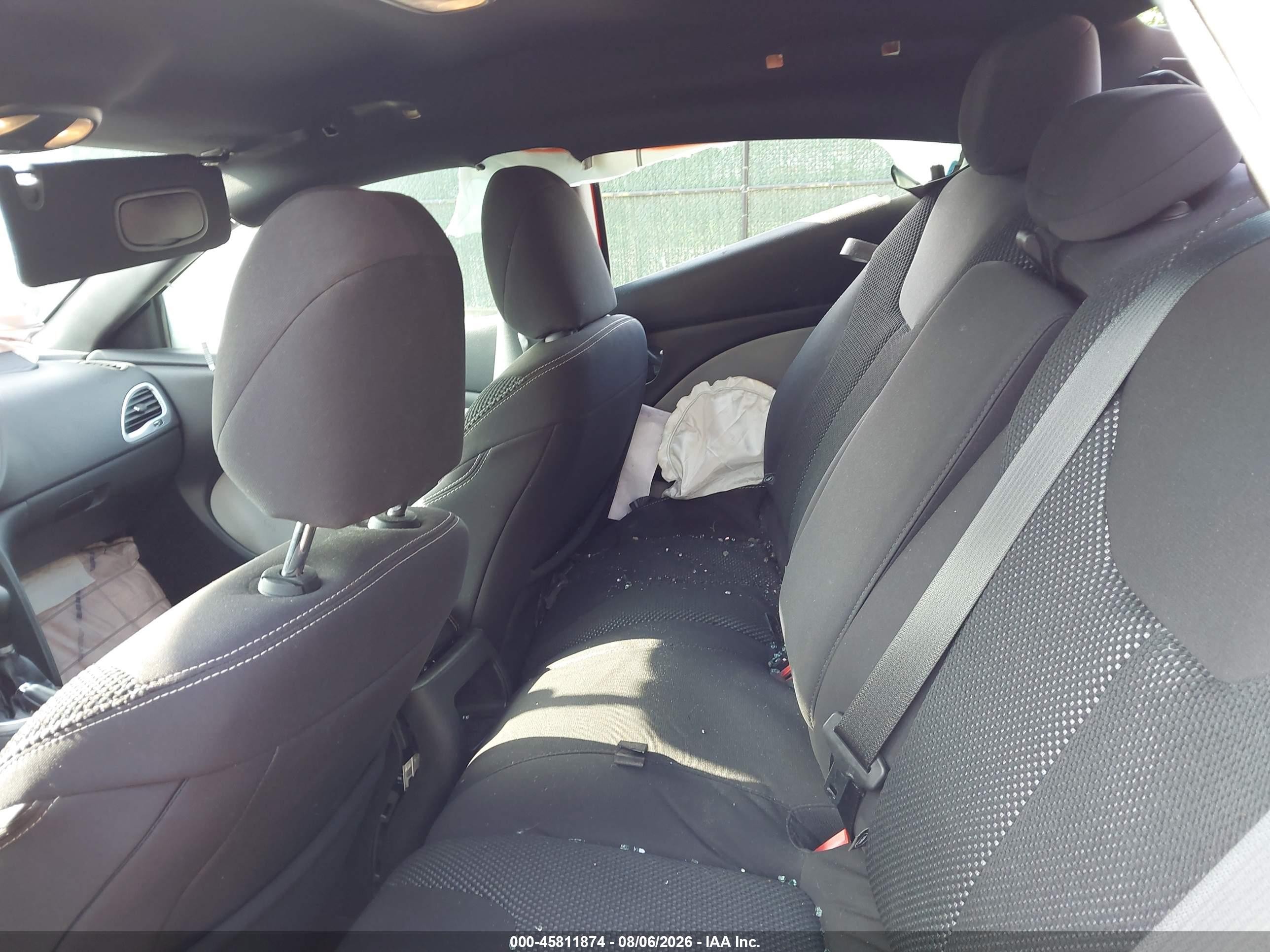 2015 Dodge Dart Sxt Orange vin: 1C3CDFBB4FD228043
