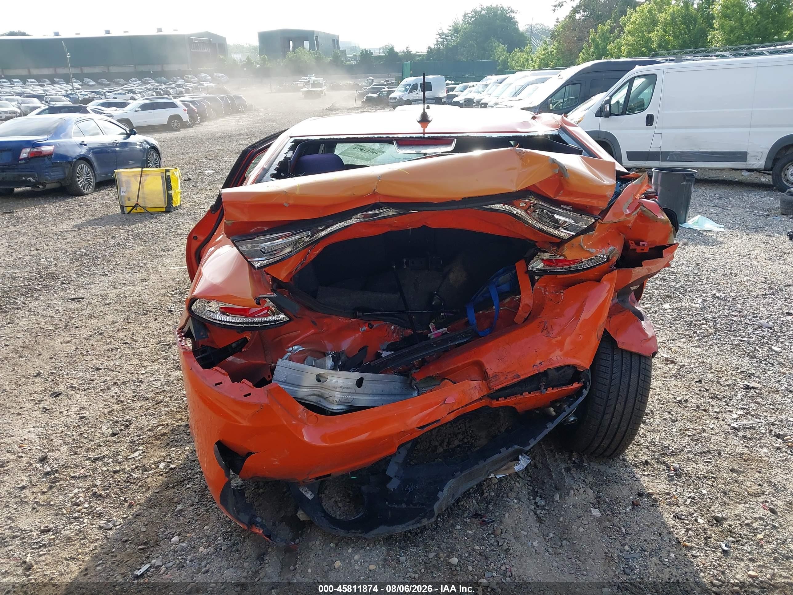 2015 Dodge Dart Sxt Orange vin: 1C3CDFBB4FD228043