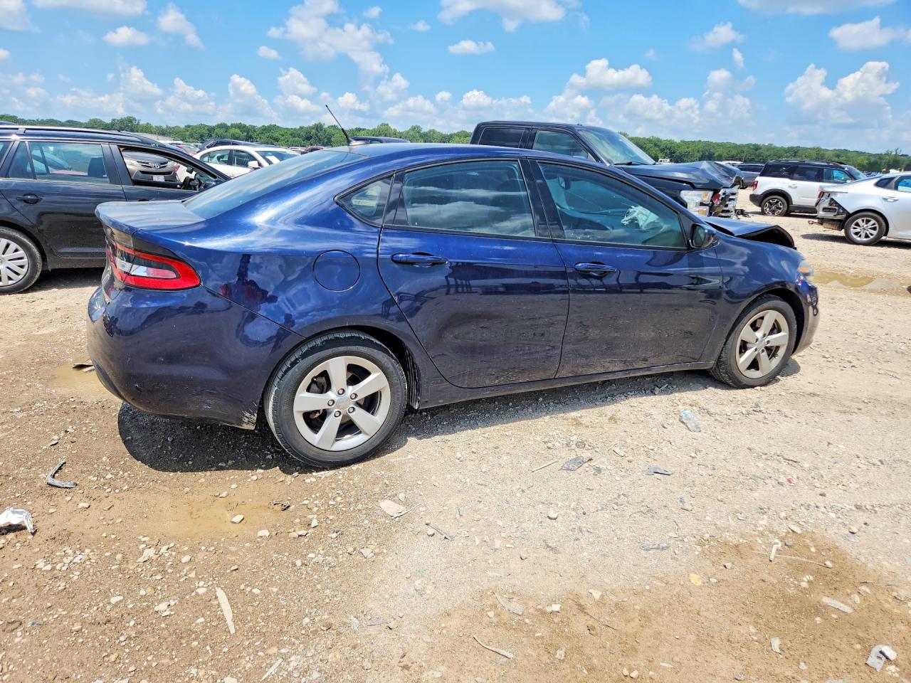 2015 Dodge Dart Sxt Blue vin: 1C3CDFBB4FD265318