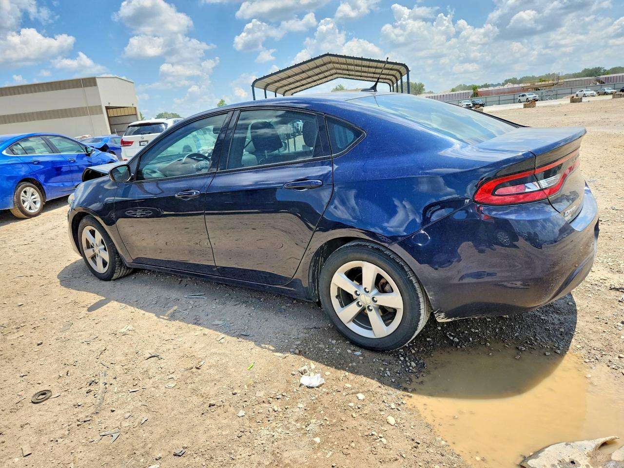 2015 Dodge Dart Sxt Blue vin: 1C3CDFBB4FD265318