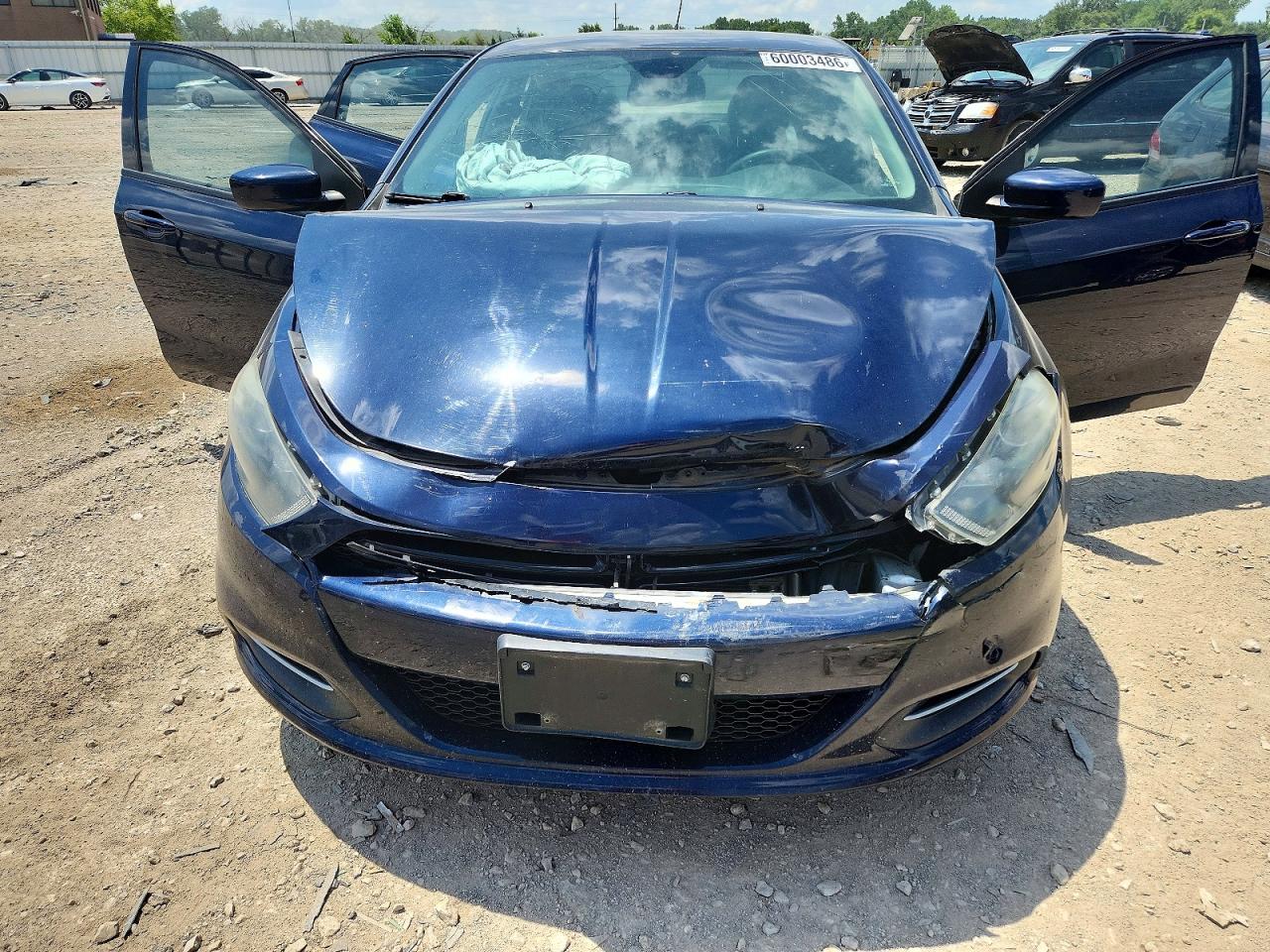 2015 Dodge Dart Sxt Blue vin: 1C3CDFBB4FD265318