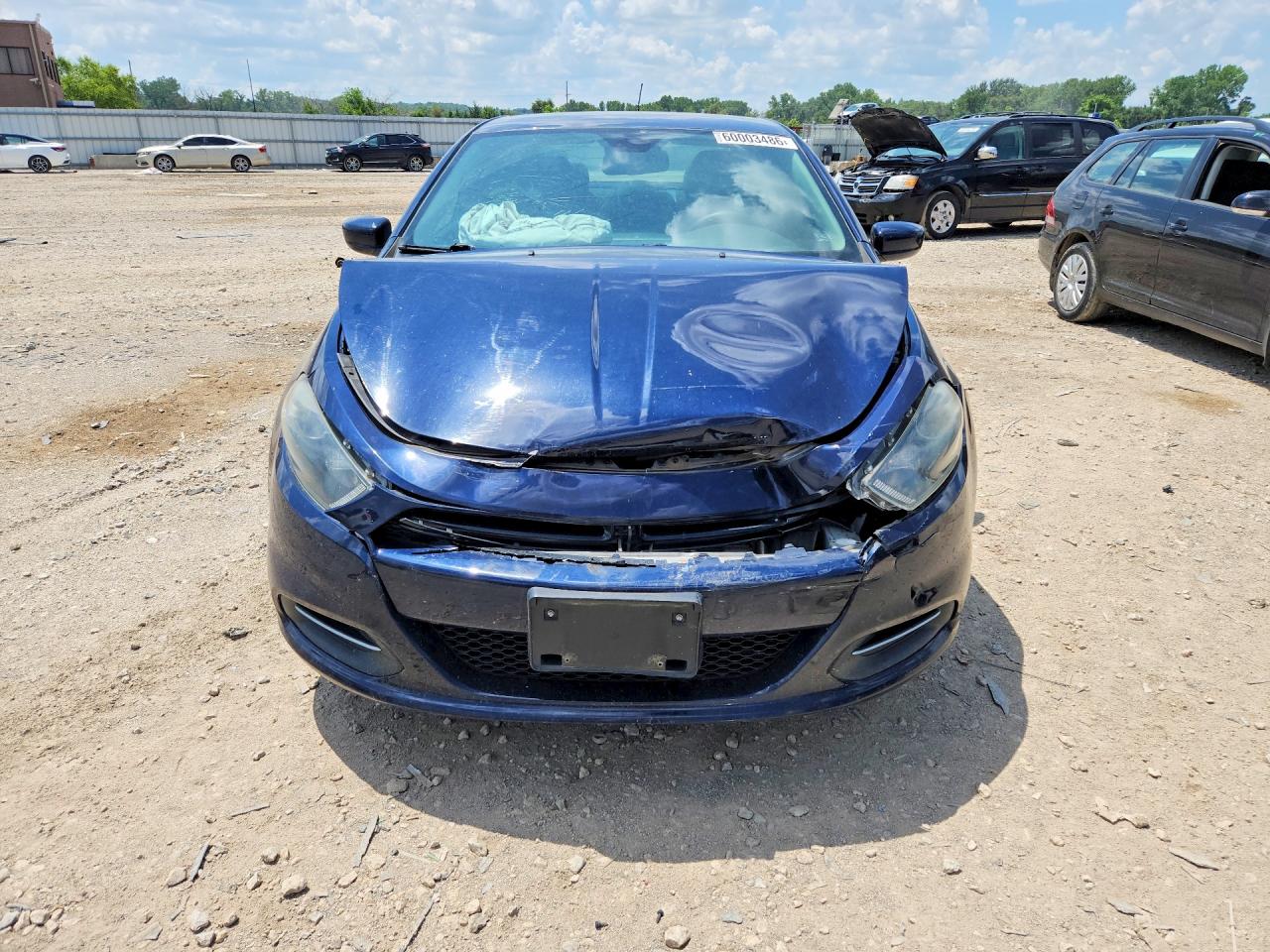 2015 Dodge Dart Sxt Blue vin: 1C3CDFBB4FD265318
