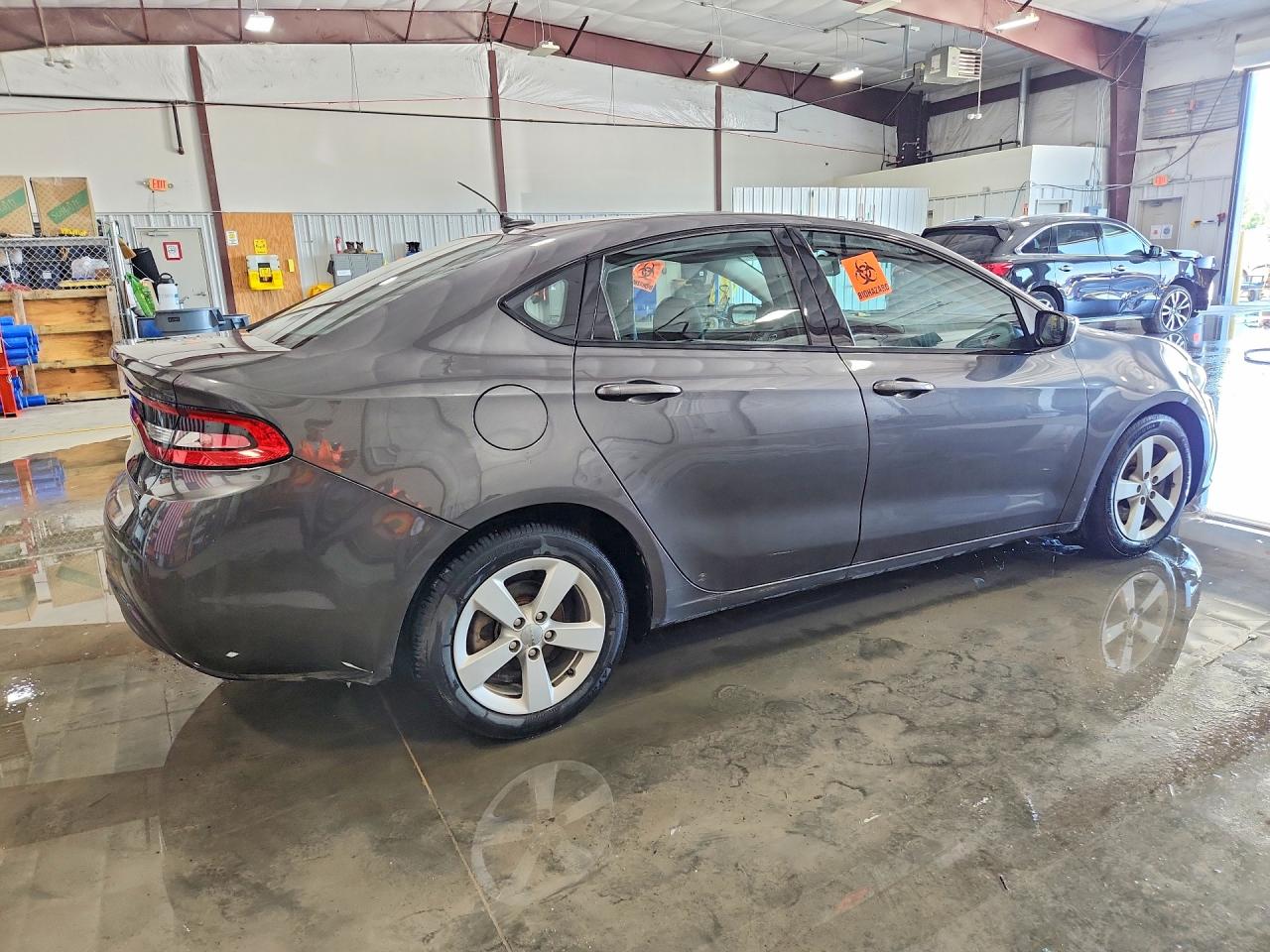 2015 Dodge Dart Sxt Gray vin: 1C3CDFBB4FD286413