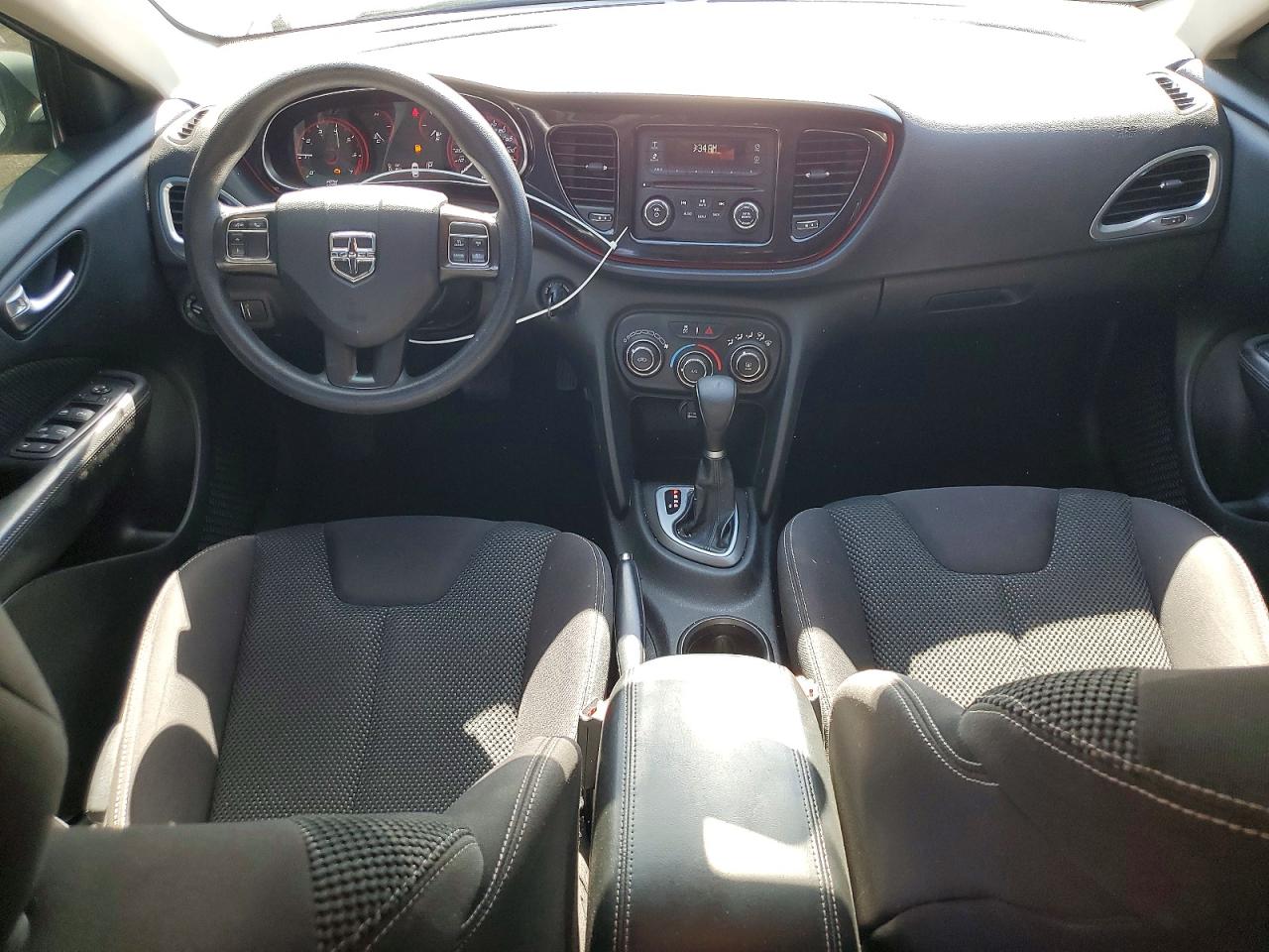 2015 Dodge Dart Sxt White vin: 1C3CDFBB4FD320026