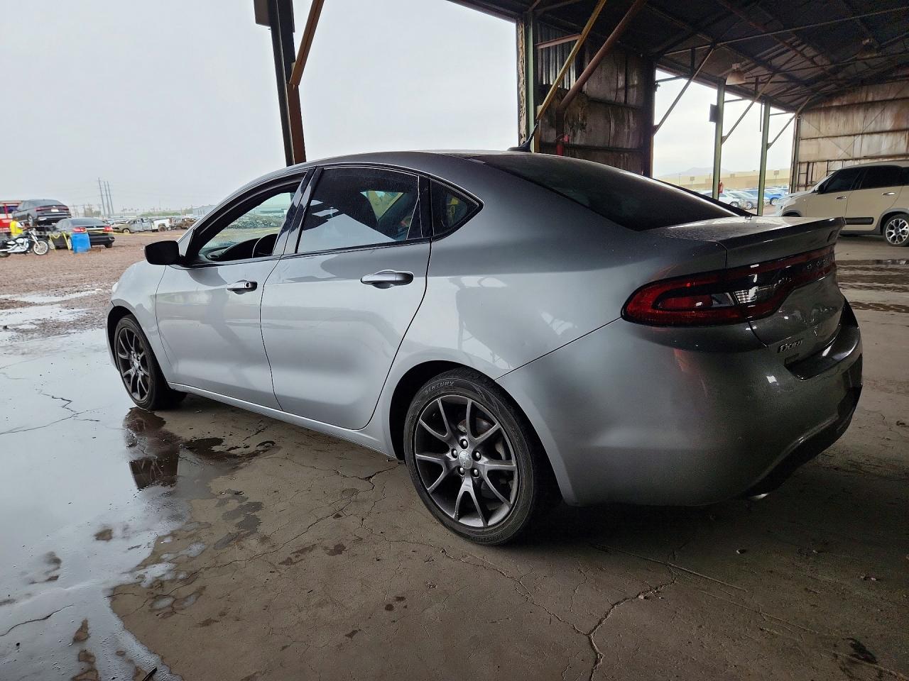 2015 Dodge Dart Sxt Gray vin: 1C3CDFBB4FD346321