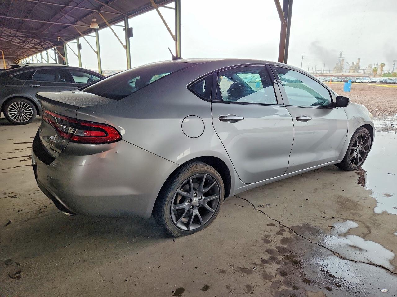 2015 Dodge Dart Sxt Gray vin: 1C3CDFBB4FD346321