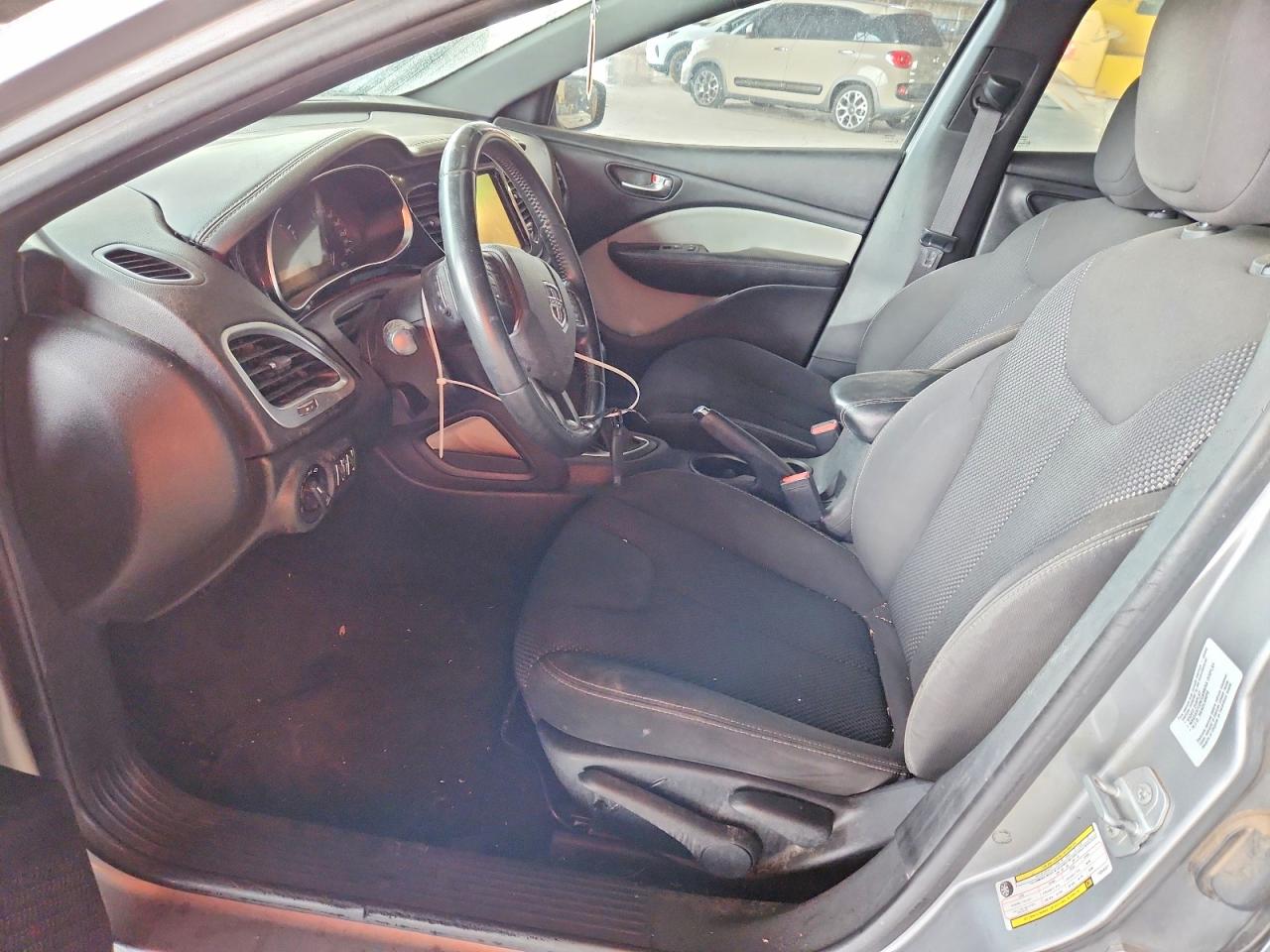 2015 Dodge Dart Sxt Gray vin: 1C3CDFBB4FD346321