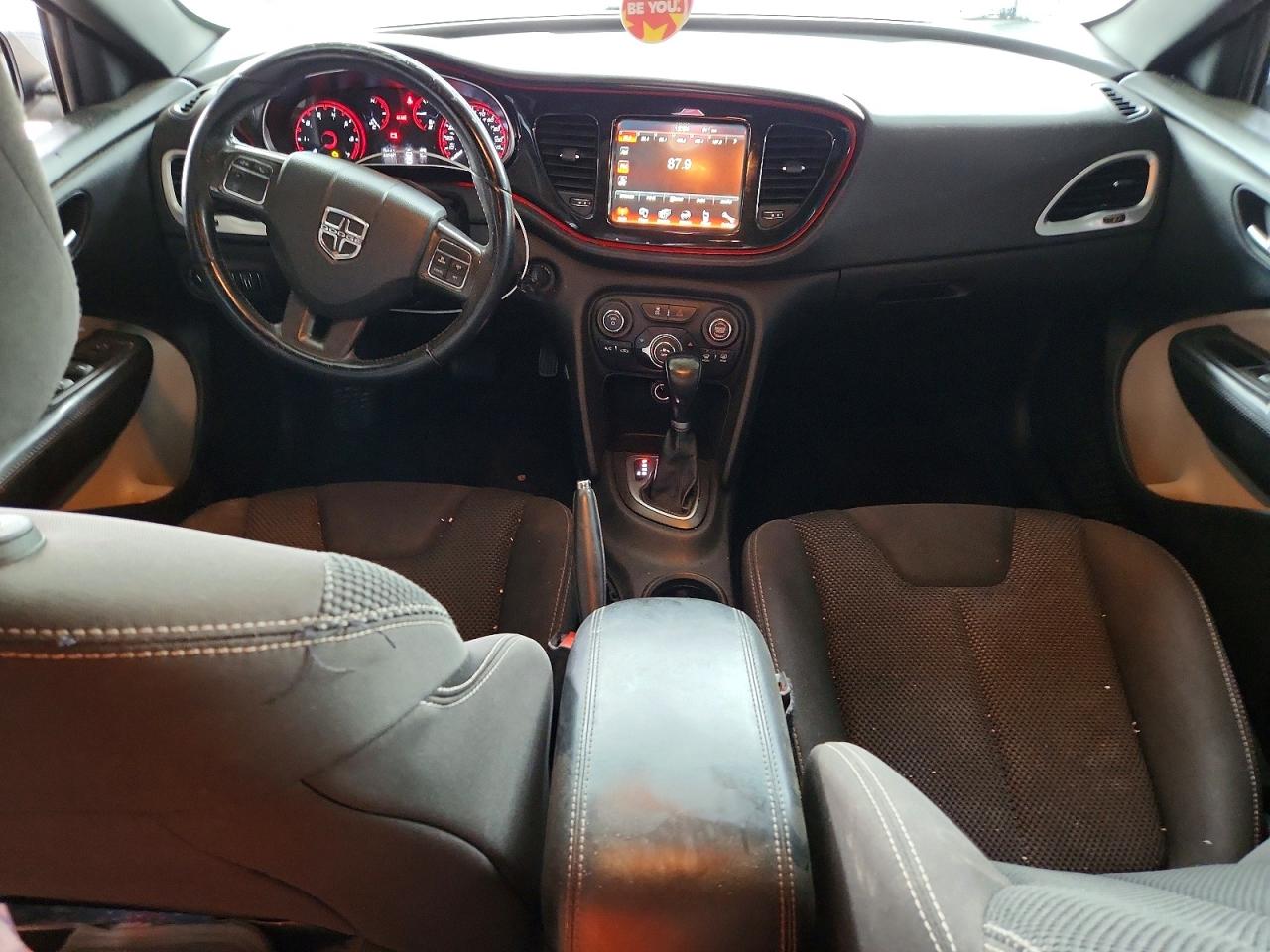 2015 Dodge Dart Sxt Gray vin: 1C3CDFBB4FD346321