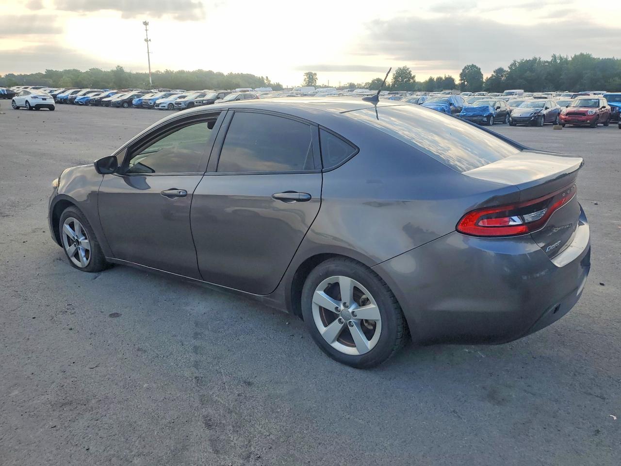 2015 Dodge Dart Sxt Gray vin: 1C3CDFBB4FD374068
