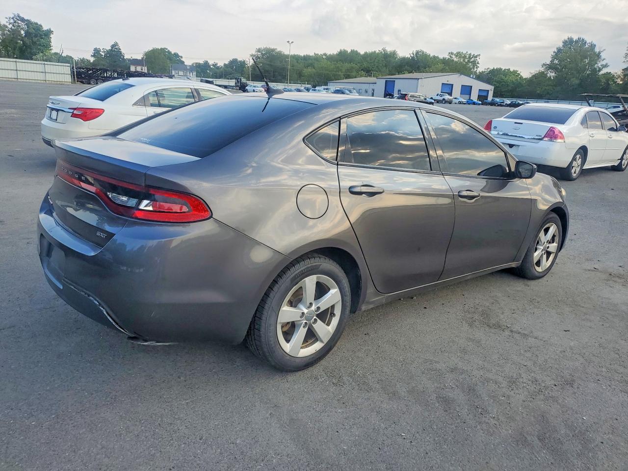 2015 Dodge Dart Sxt Gray vin: 1C3CDFBB4FD374068