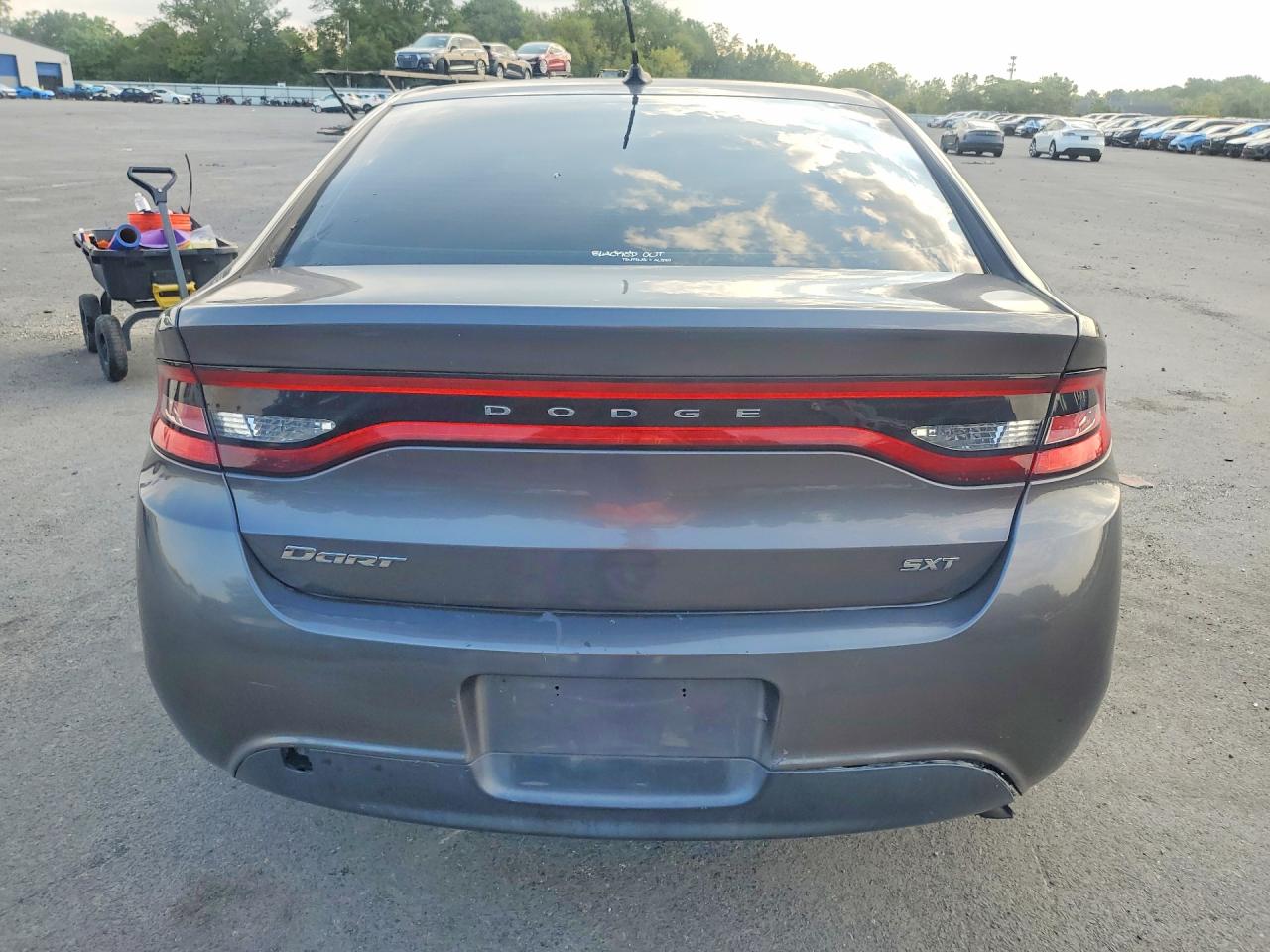 2015 Dodge Dart Sxt Gray vin: 1C3CDFBB4FD374068